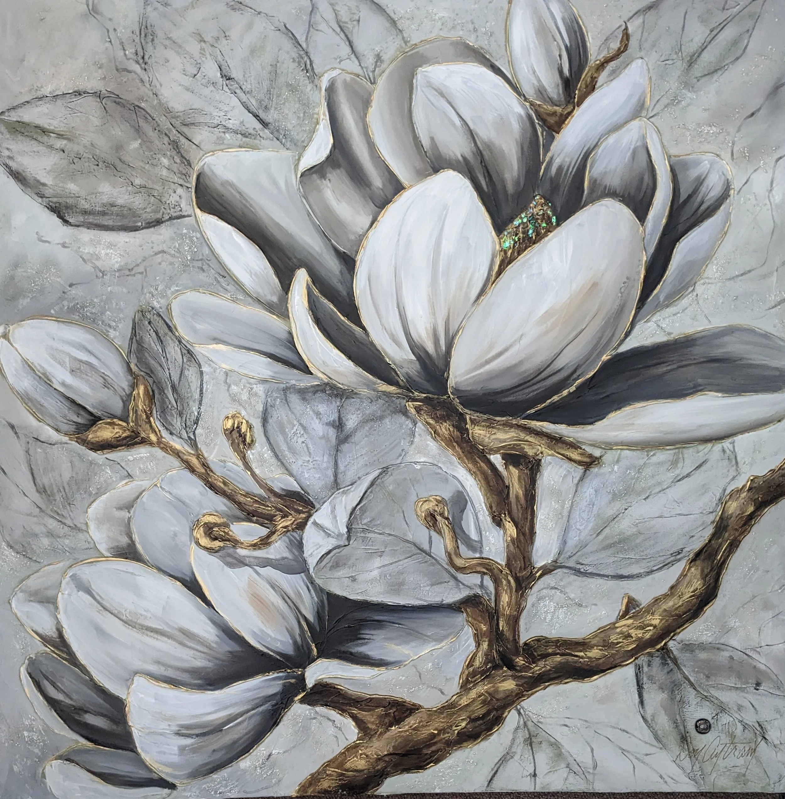 Spring Magnolias
36" x 36" x 2"