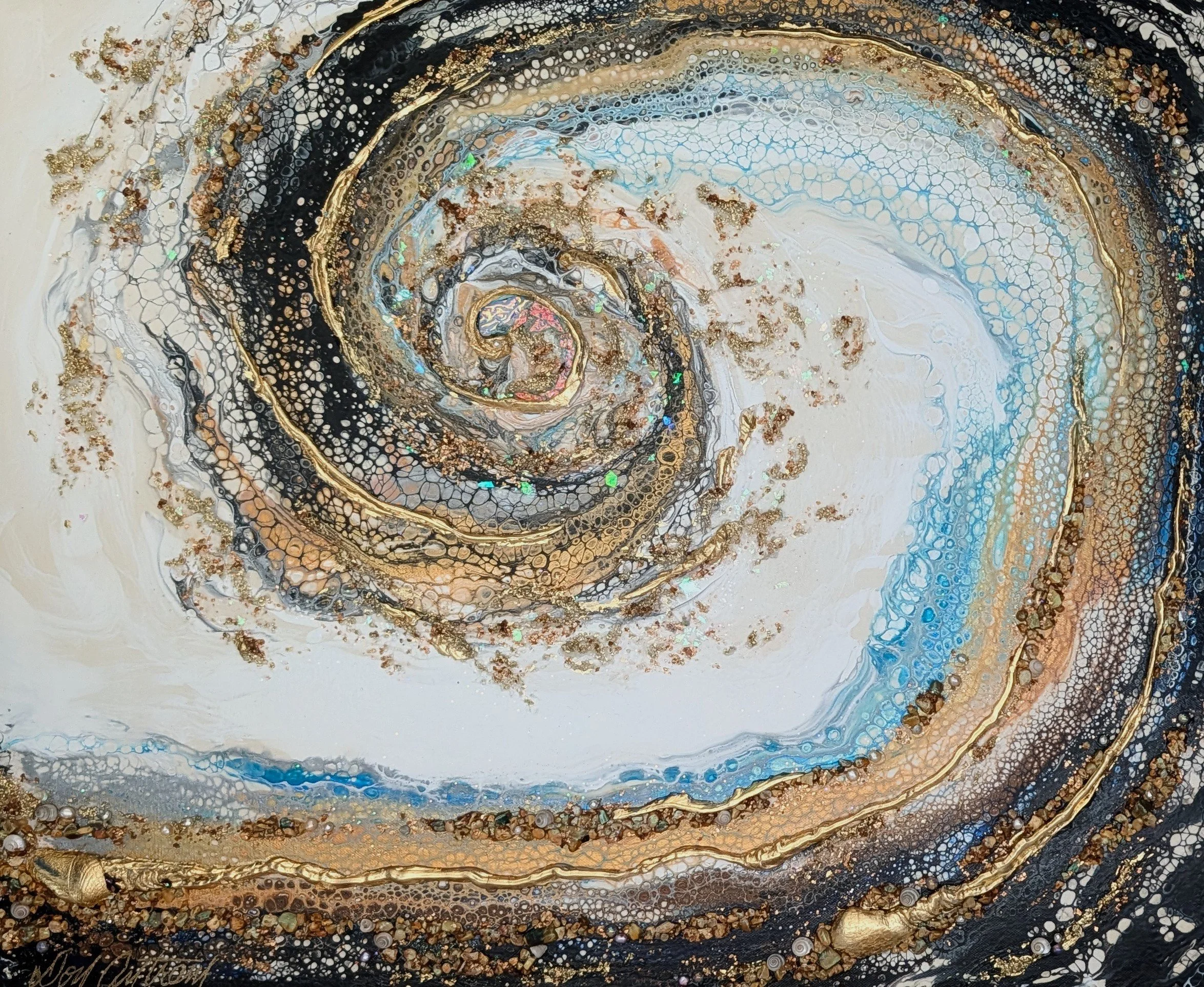 Cresting
18" x 24"   (framed)    Sold