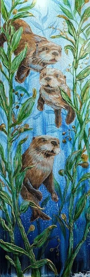 Kelp Forest Family
16" x 48" x 2"    Sold