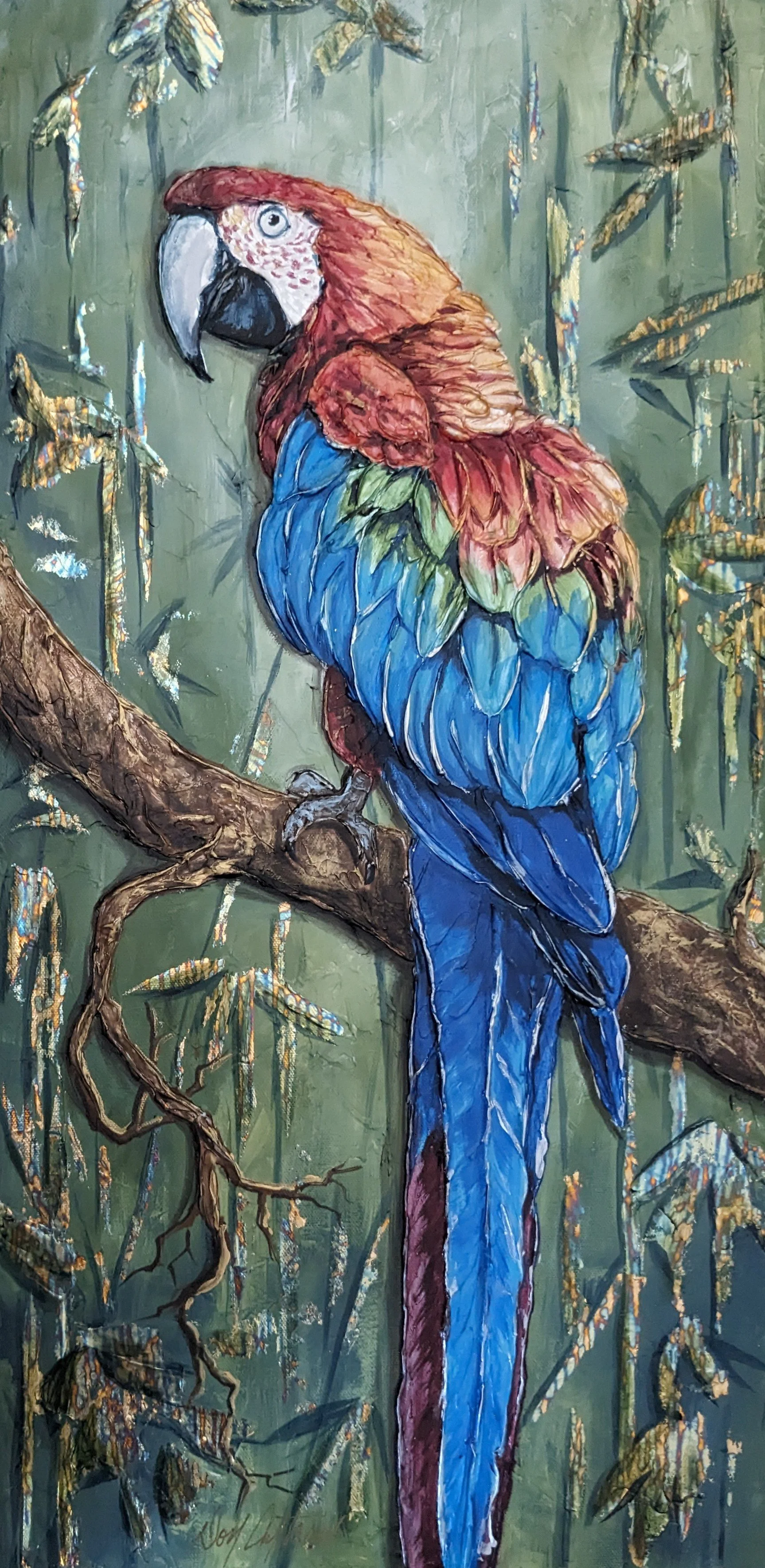 Red MaCaw
15" x 30" x 2"