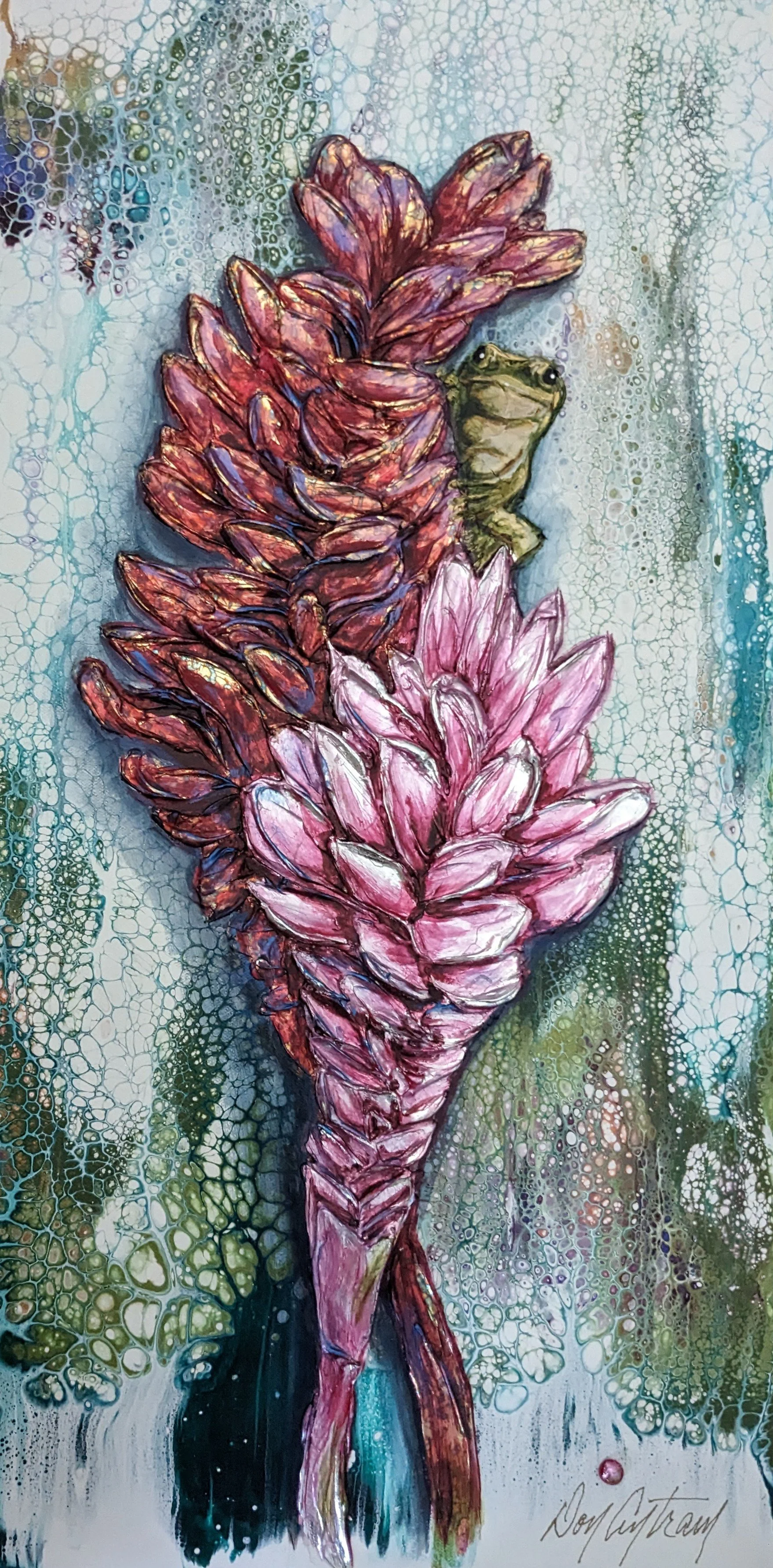 Ginger Flower
15" x 30" x 2"