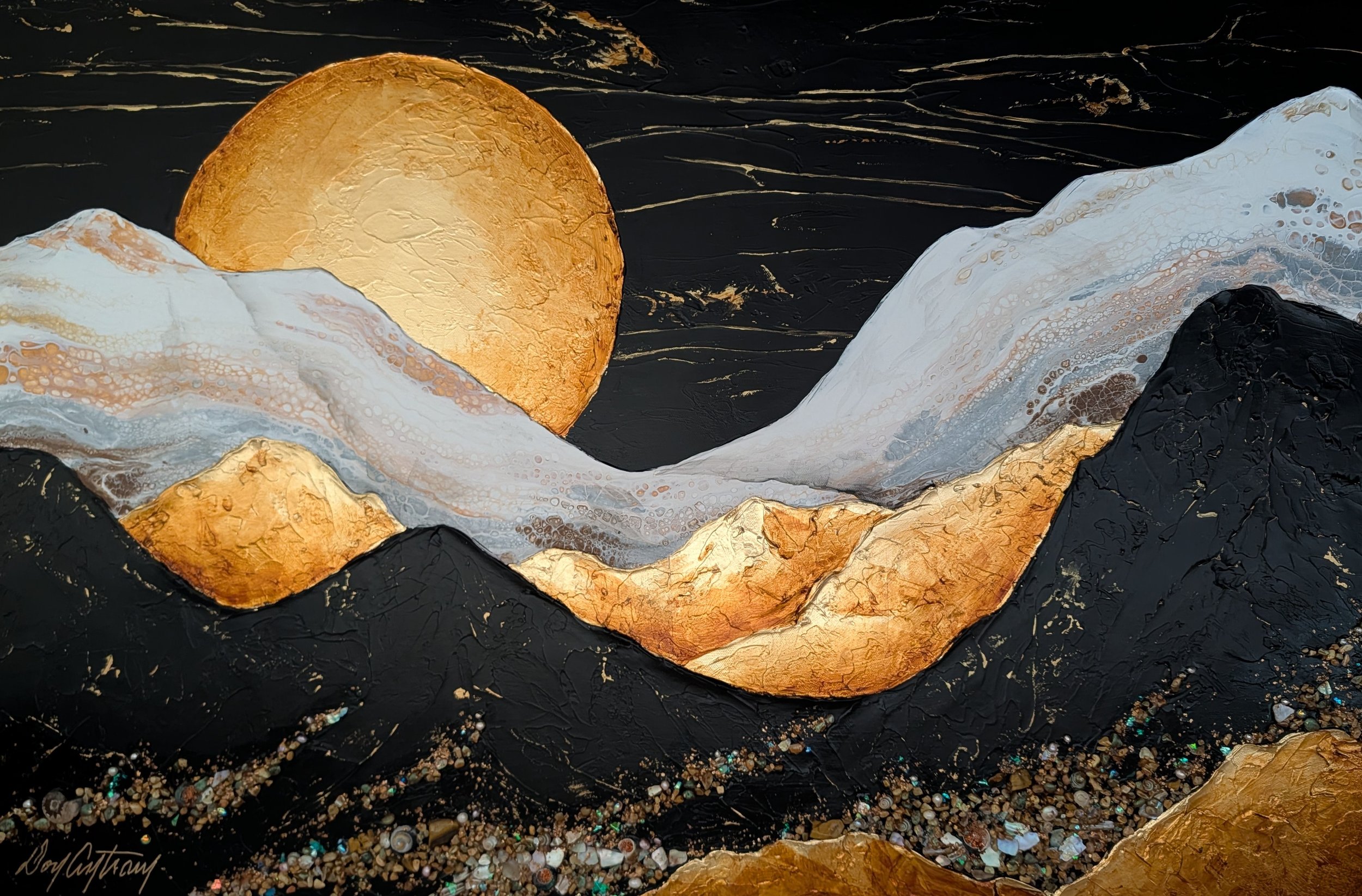 Light in the Darkness
24" x 36" x 2"
