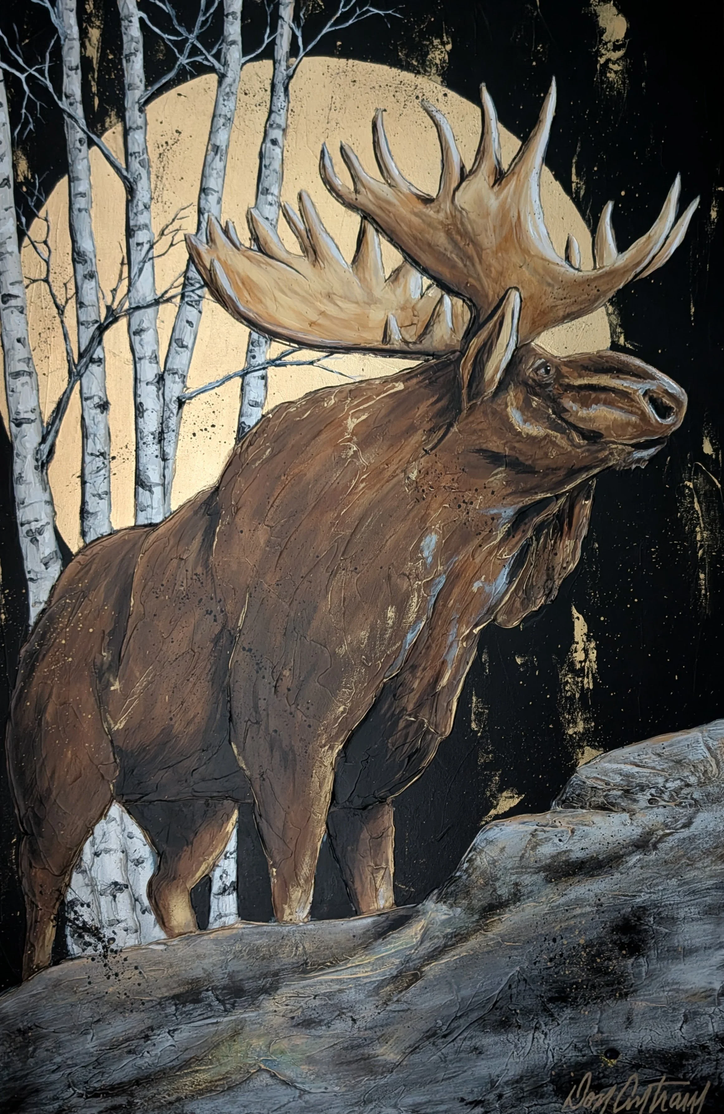 Aspen Monarch
36" x 24" x 2"   Sold