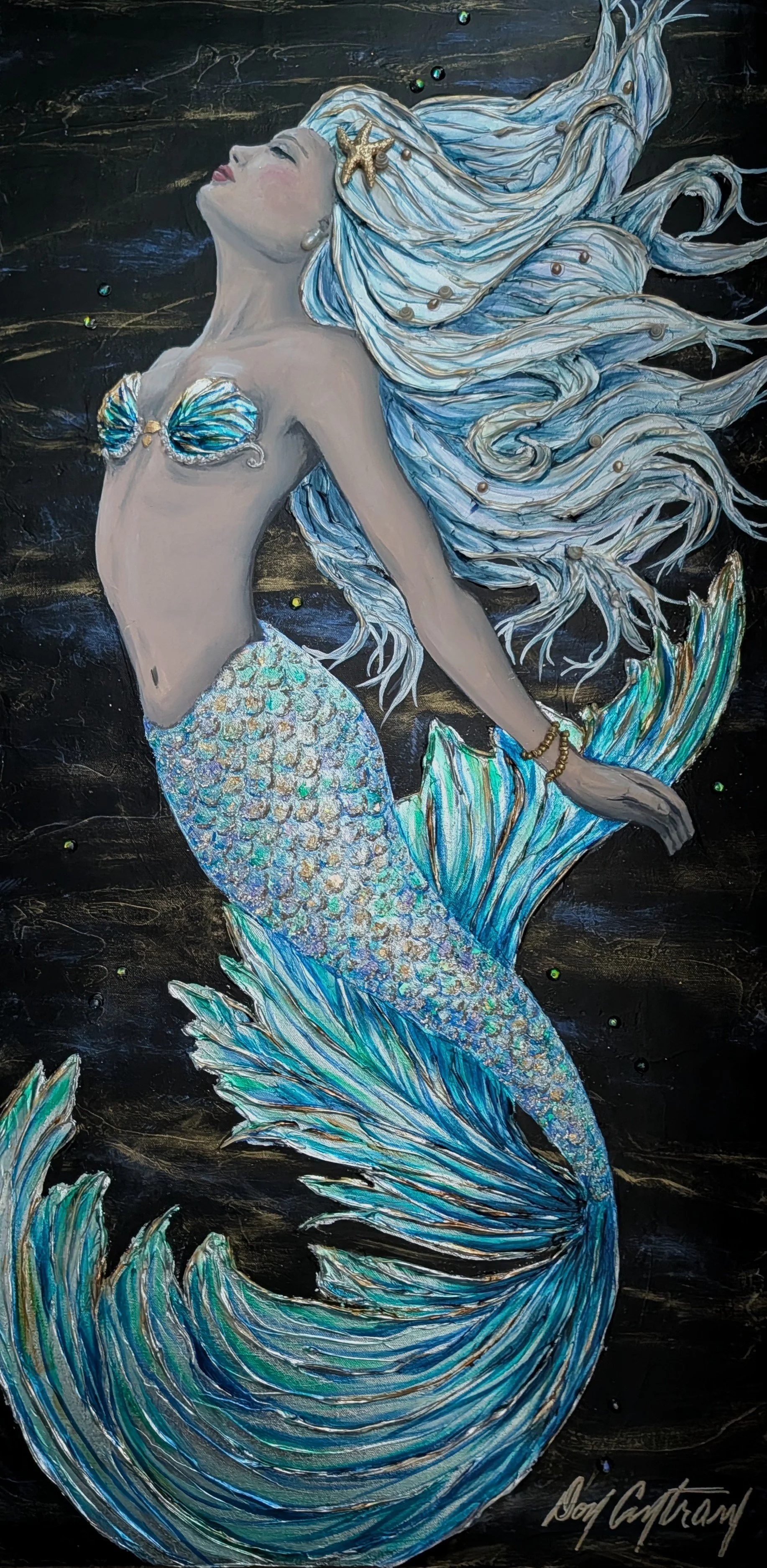 The Ocean's Muse
36" x 18"