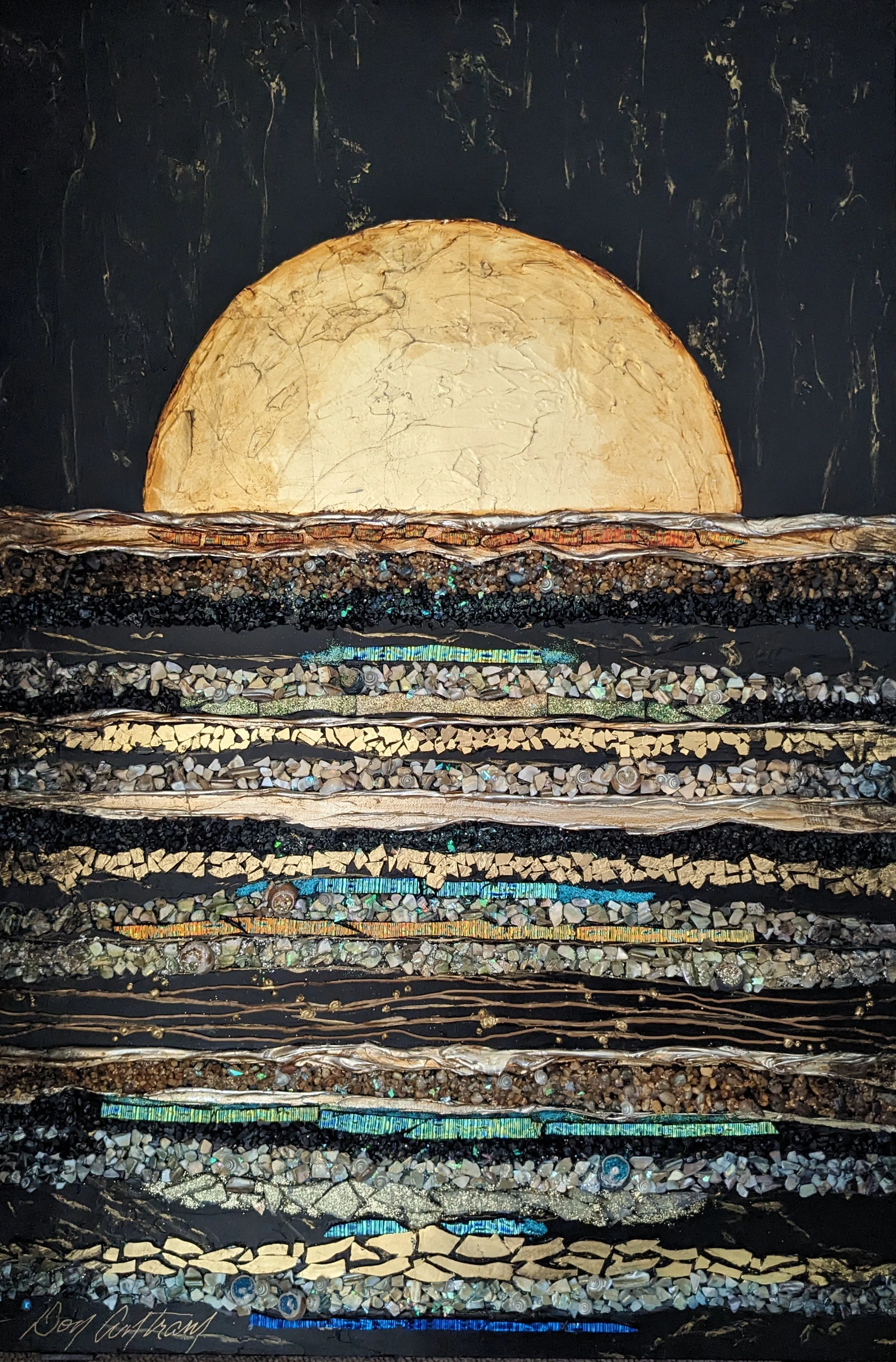 The Earth Remembers
24" x 36" x 2"