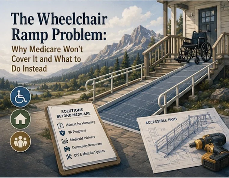 The Wheelchair Ramp Problem: Why Medicare Won’t Cover It and What to Do Instead
