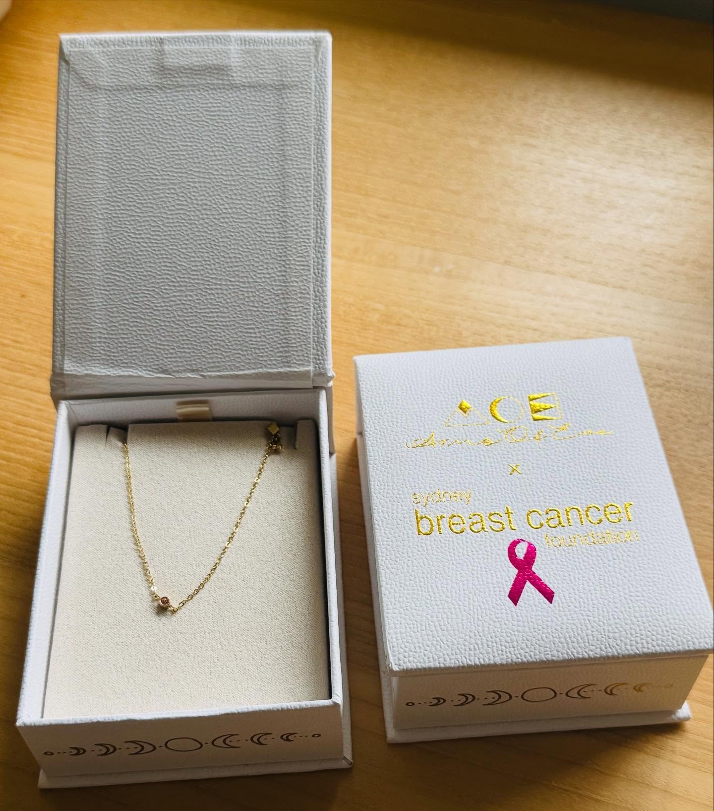 @sydneybreastcancerfoundation  and @armsofeve created these beautiful bracelets for breast cancer awareness month recently.  I purchased two of these bracelets - one for me and one for my beautiful and dearest friend who is currently going through tr