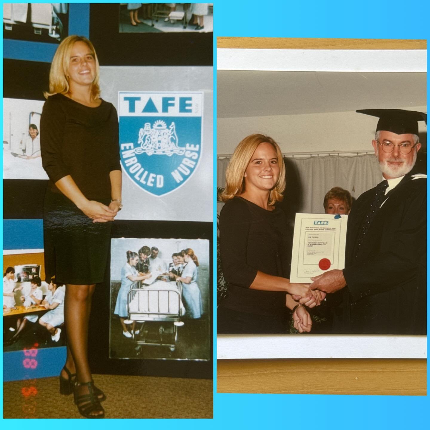 Flashback to where it all began. 1997 I began my career in nursing &amp; caring for others. It was after completing my Enrolled Nurse training that I discovered my love for oncology and Palliative Care nursing. From here I went straight into working 