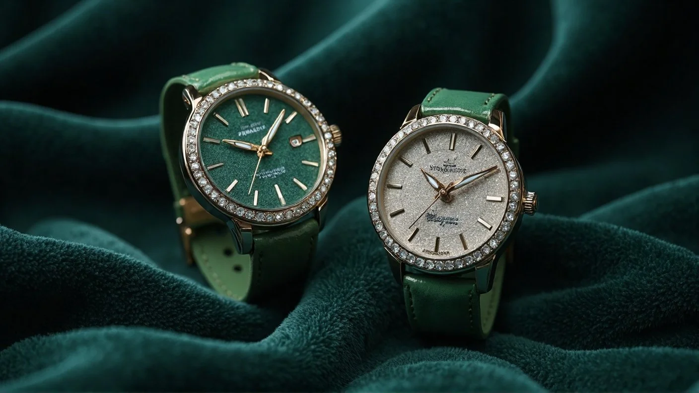 Emerald Elegance Pair
