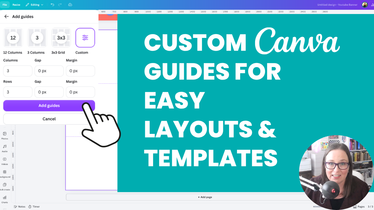 Custom Canva Guides Tutorial
