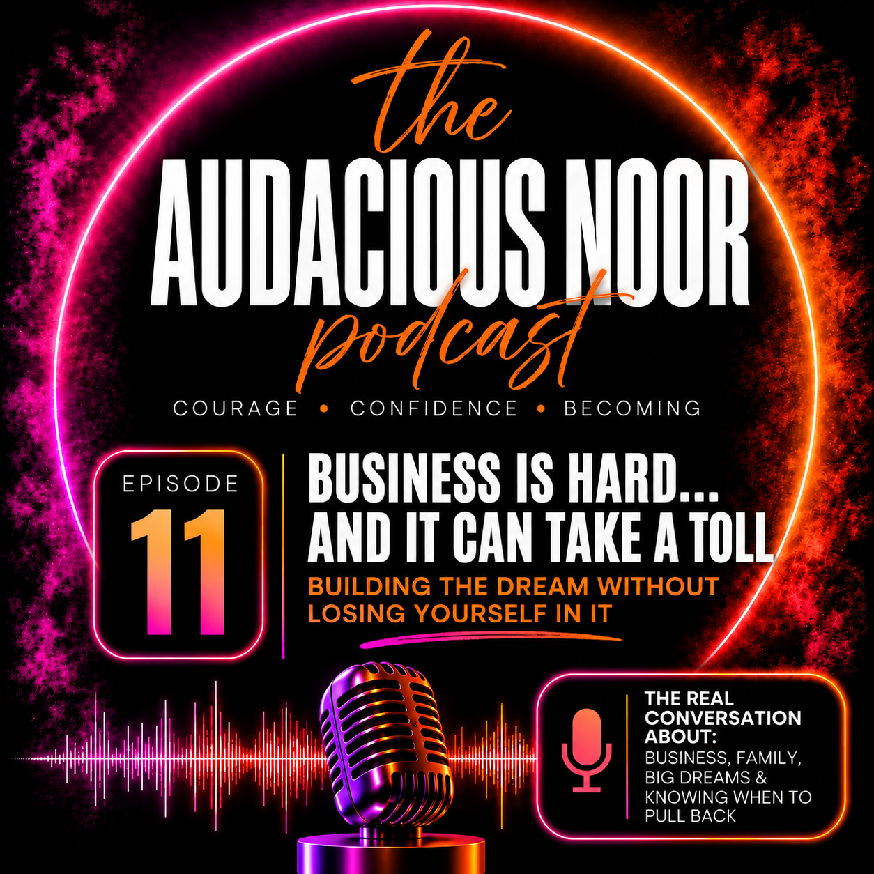 Eps 11. Business Is Hard…Building a Business Without Letting It Take Over Your Life