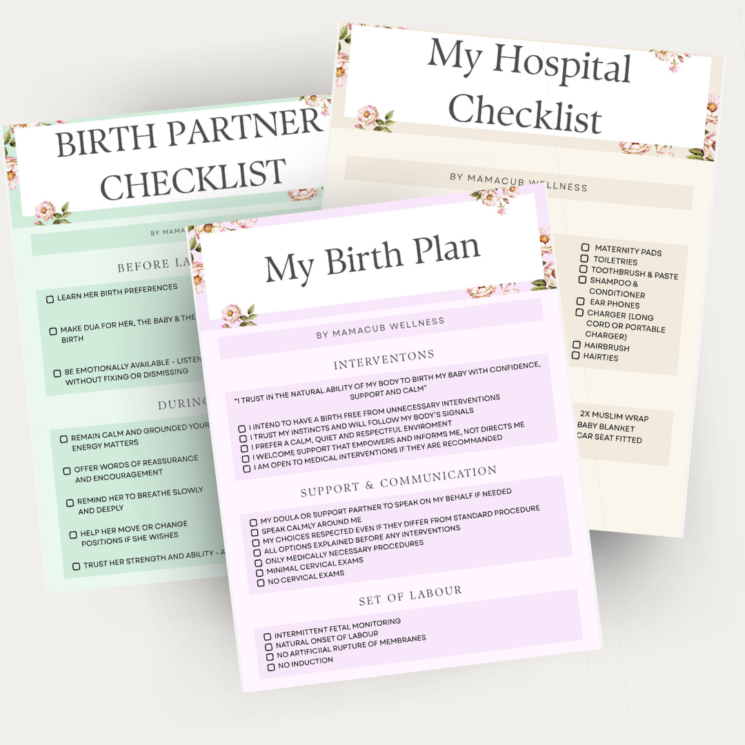 Muslimah Birth Bundle