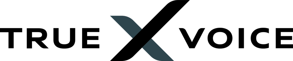 True X Voice Logo