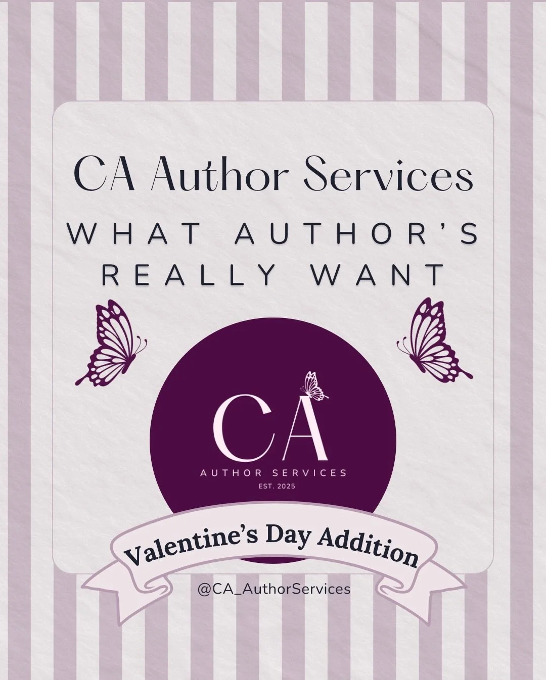 What authors really want for Valentine&rsquo;s Day

Less stress. 
More writing time. 
Better support.

Which coupon are you choosing? 

#authorsupport #caauthorservices #authorservices #indieauthors #indieauthorsofinstagram 

Designed by @cozybookdes