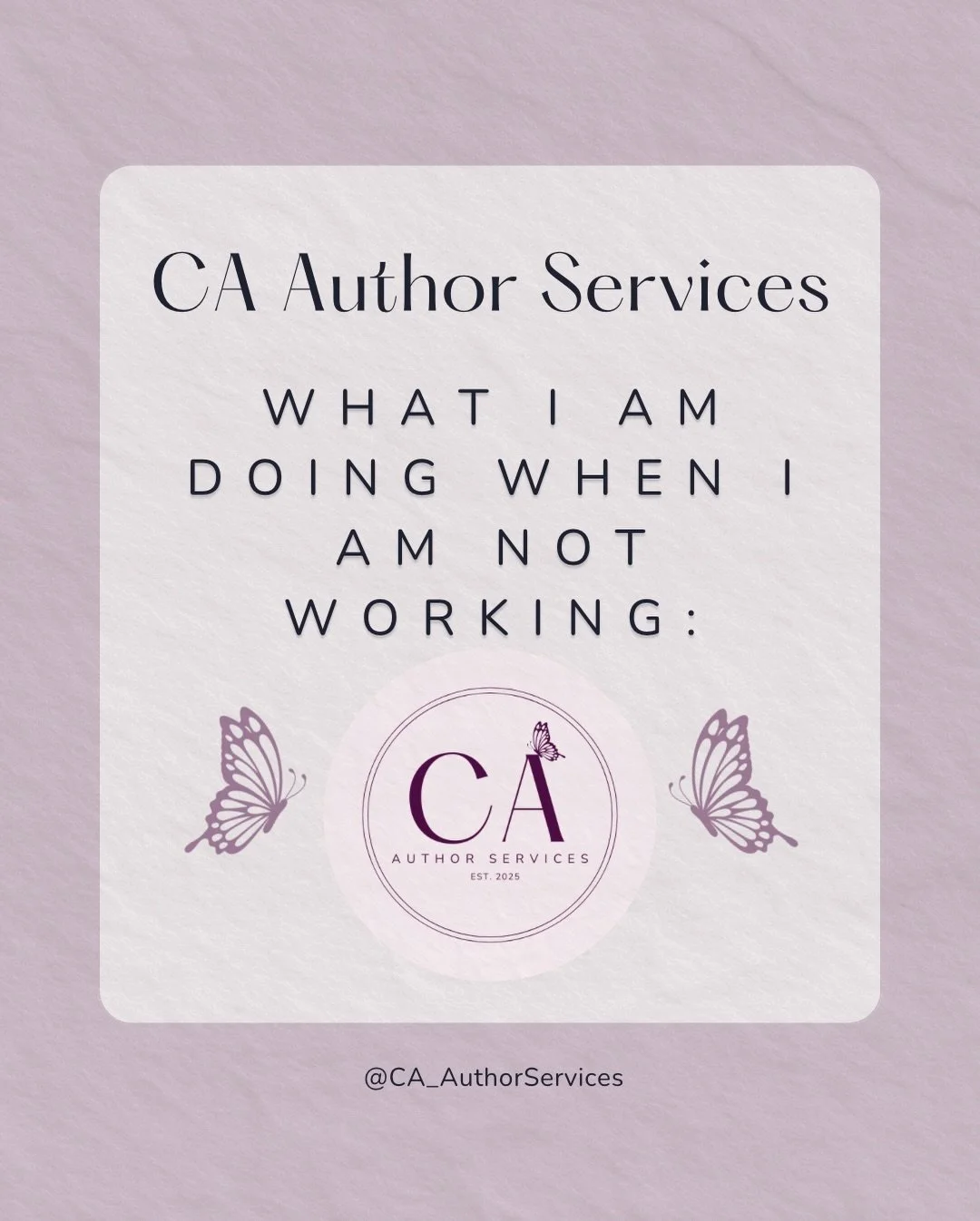 What I&rsquo;m doing when I&rsquo;m not working as your author assistant 💕

Life is busy, a little chaotic, and very full, but honestly, I wouldn&rsquo;t have it any other way. Balance, joy, and real life moments are what keep me inspired so I can s