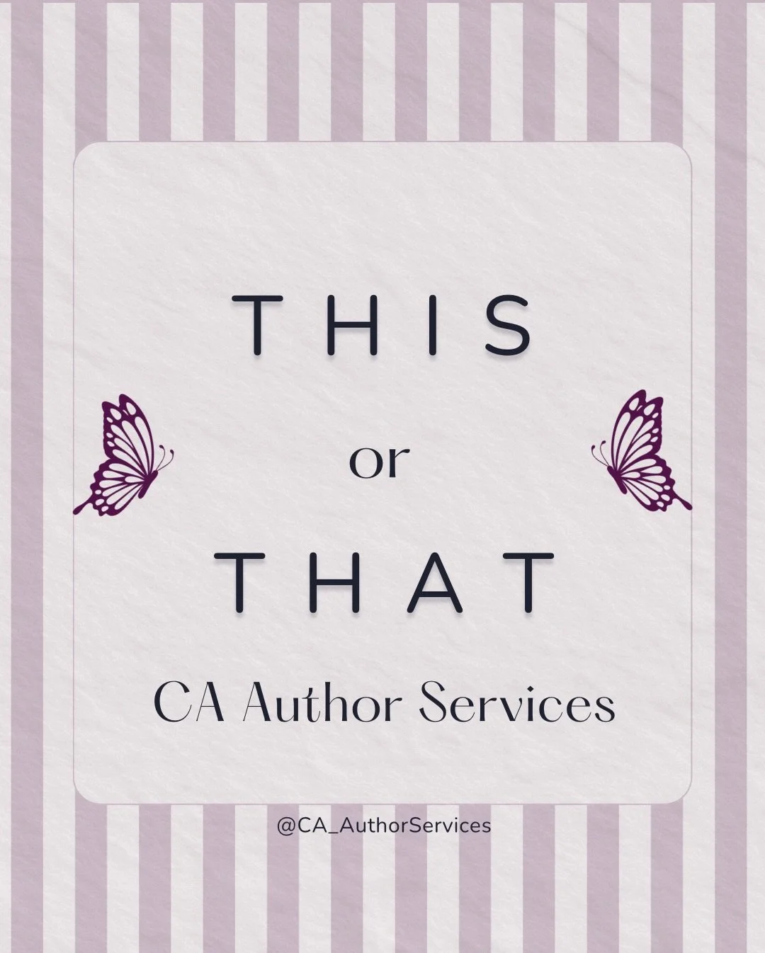 Social Media Management OR Newsletter Management 

Because both of them matter and you don&rsquo;t have to handle them alone. 

Which one stresses you out more? 

#caauthorservices #socialmediamanagementservices #newsletterservices #authorservices #a