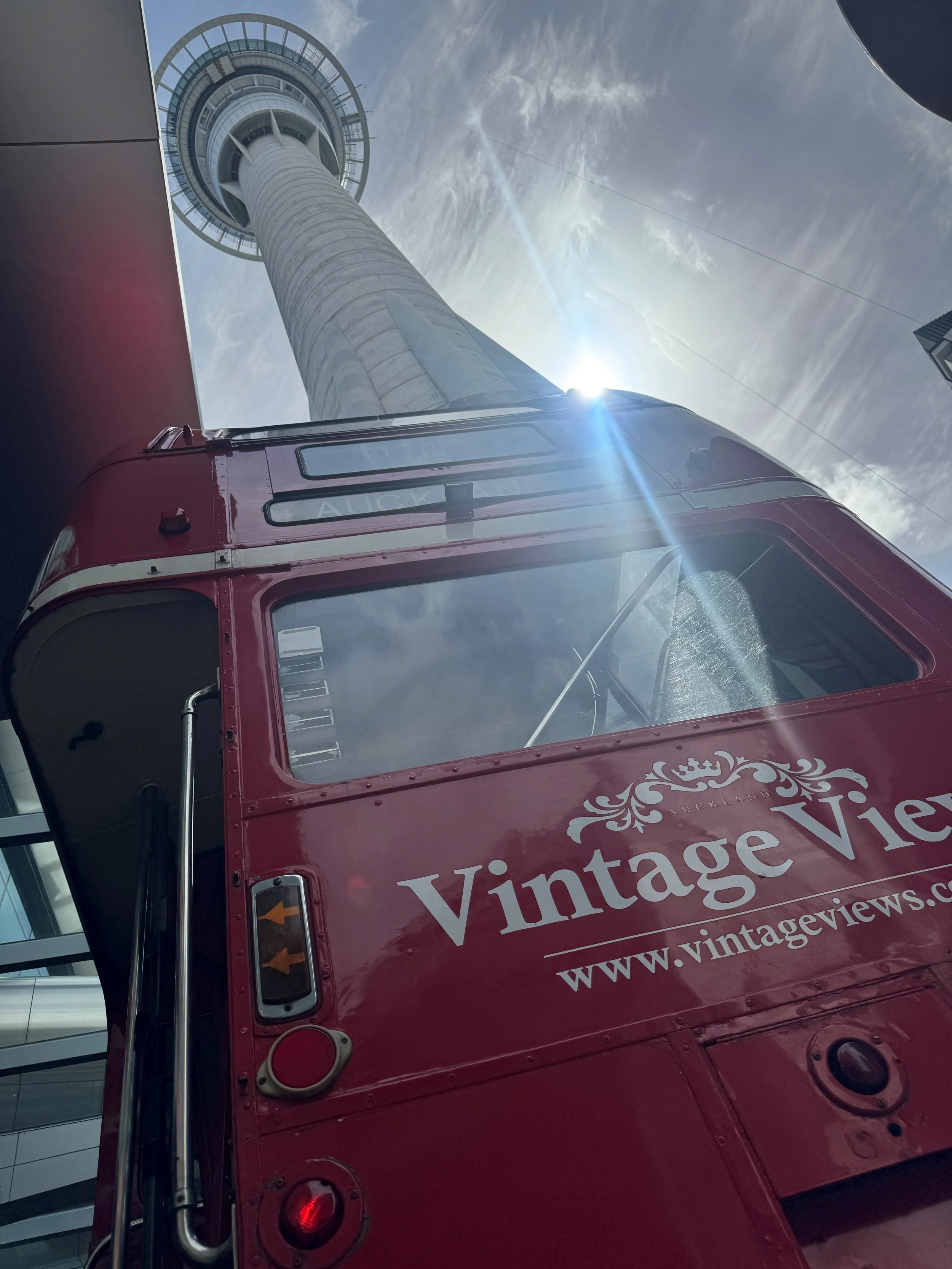 Why Auckland Looks Better From the Top Deck of a Vintage London Bus