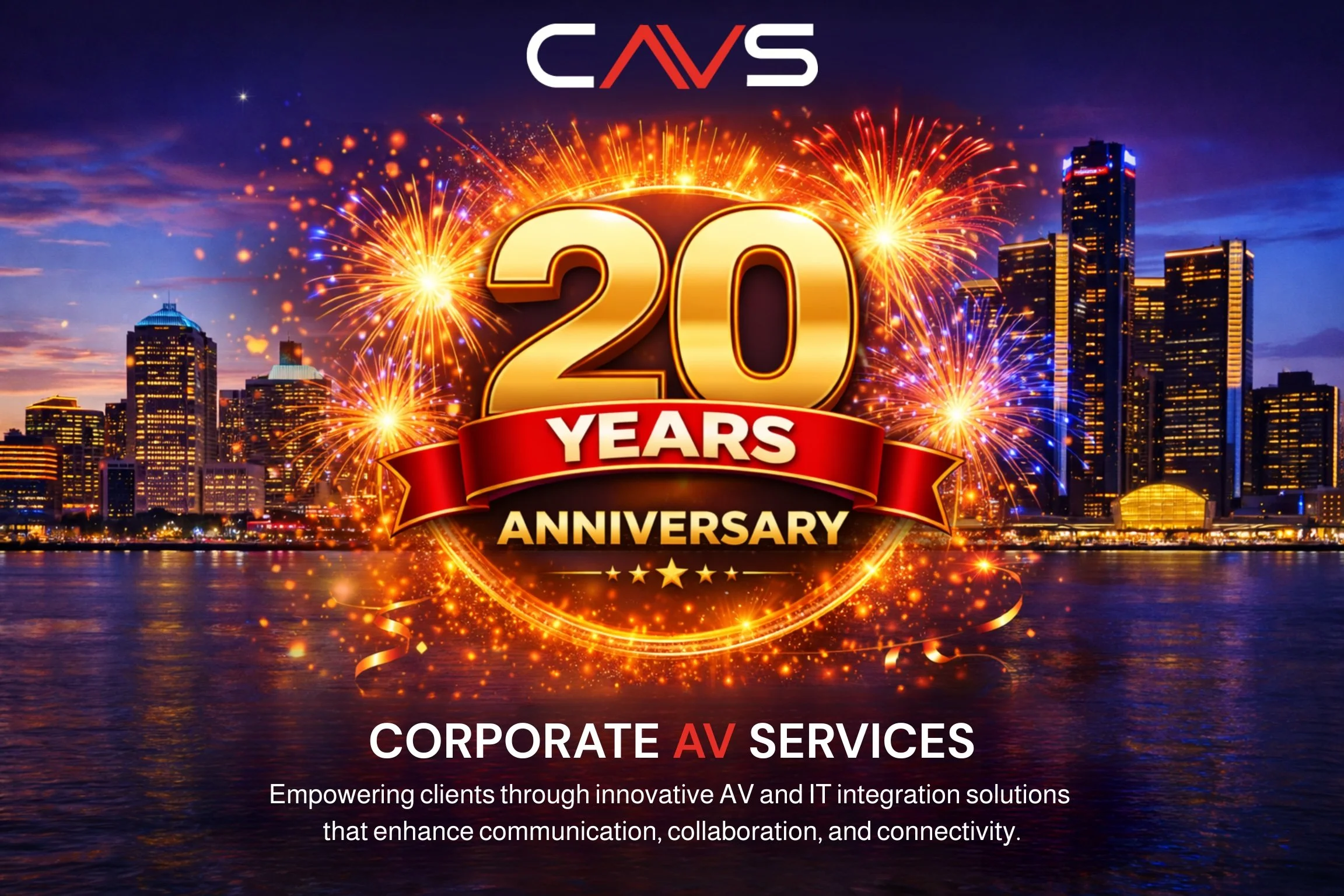 Celebrating 20 Years of Corporate AV Services