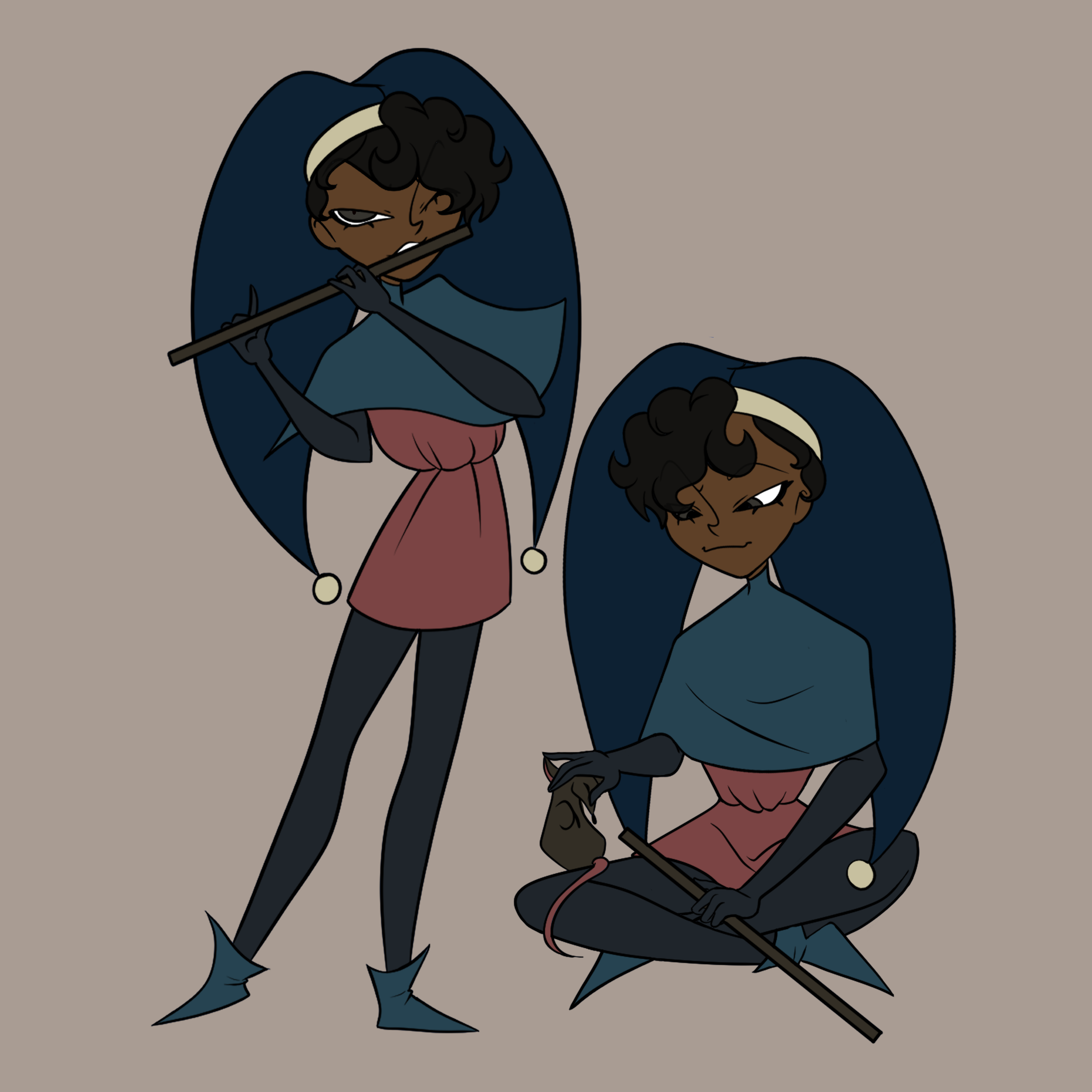 Pyper's main pose with extra pose
