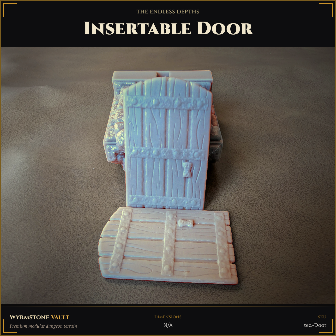 Insertable Door - Unpainted