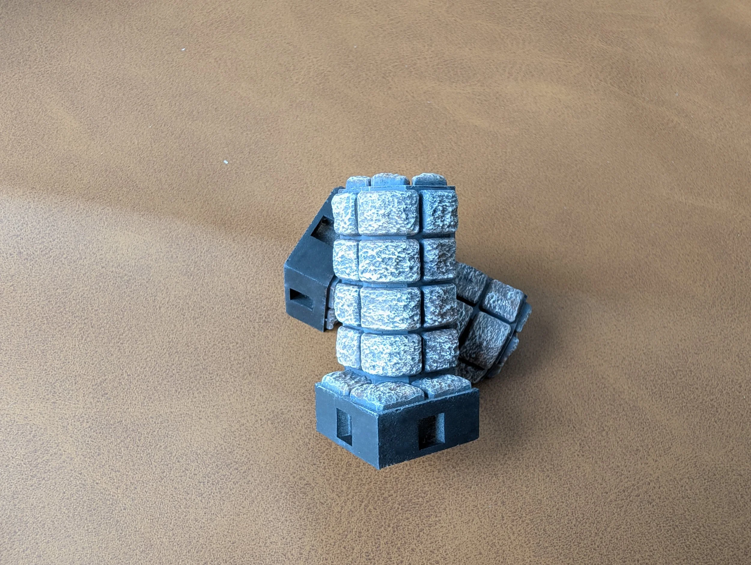 L-Corner Wall (1x1) - Painted