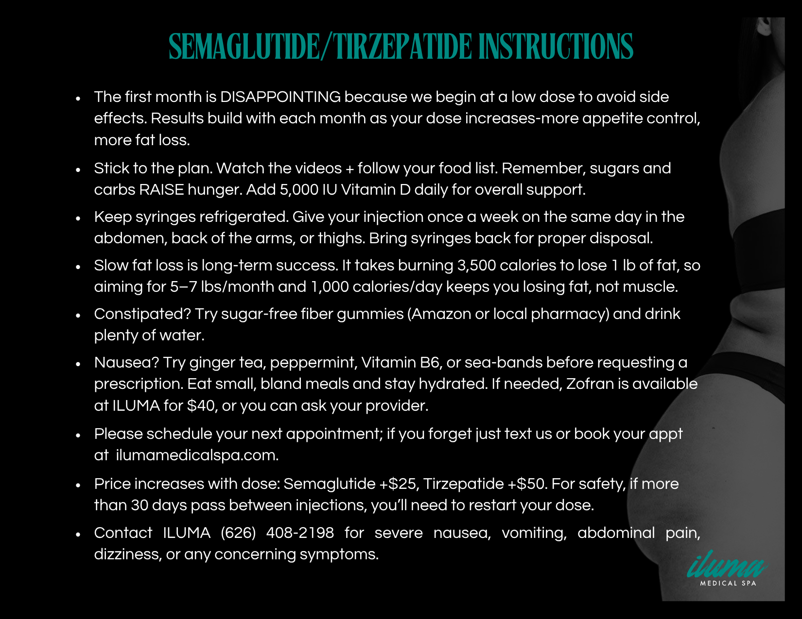 Semaglutide/Tirzepatide Instructions