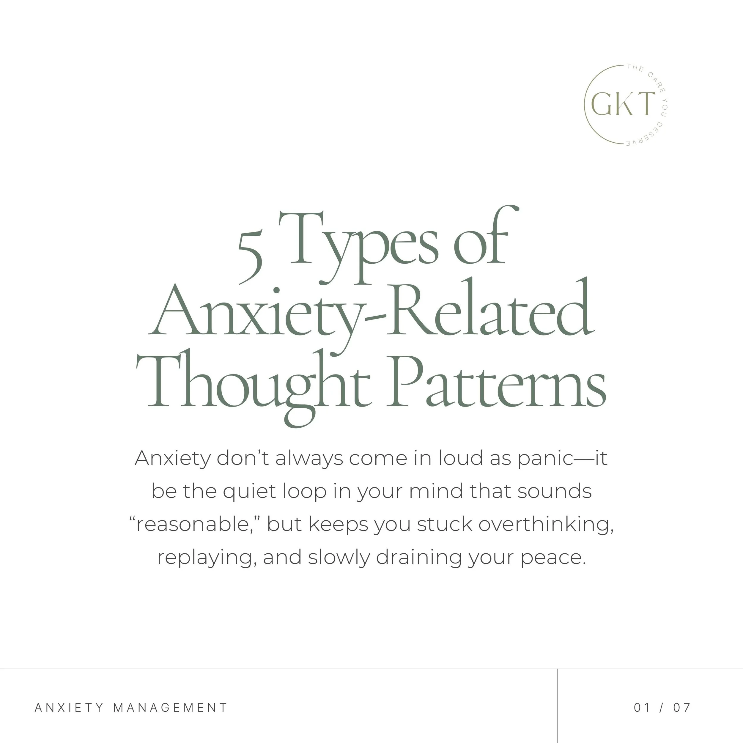 ✉️📩PSA: Unprocessed anxiety doesn&rsquo;t always scream. Sometimes it slowly sabotages your sleep, your relationships, your peace, and eventually your entire life.

#anxietytherapy #anxietytherapist #mentalhealthsupport #overthinker #fyp