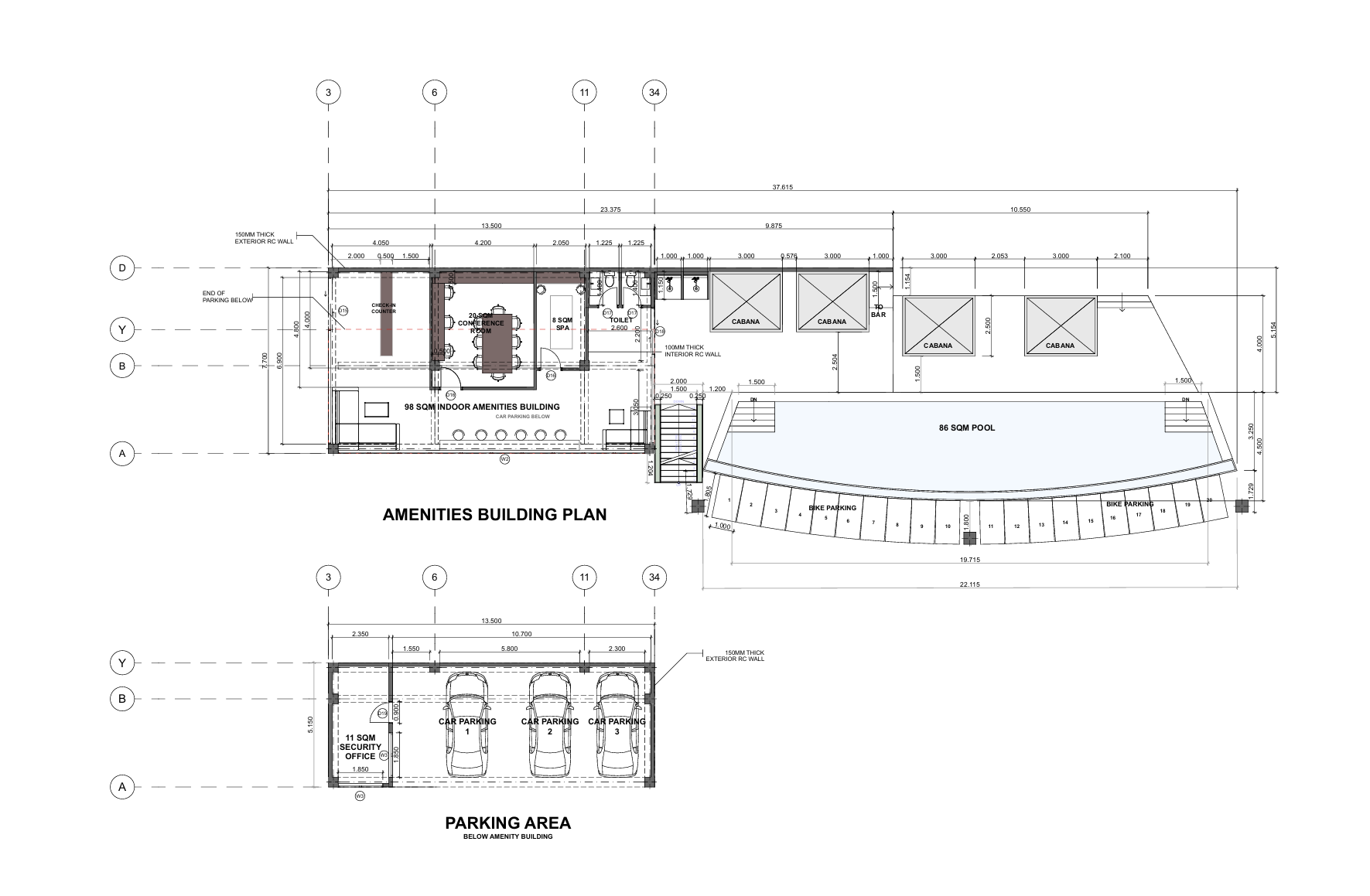 Amenity Building and Parking Floor Plan.png