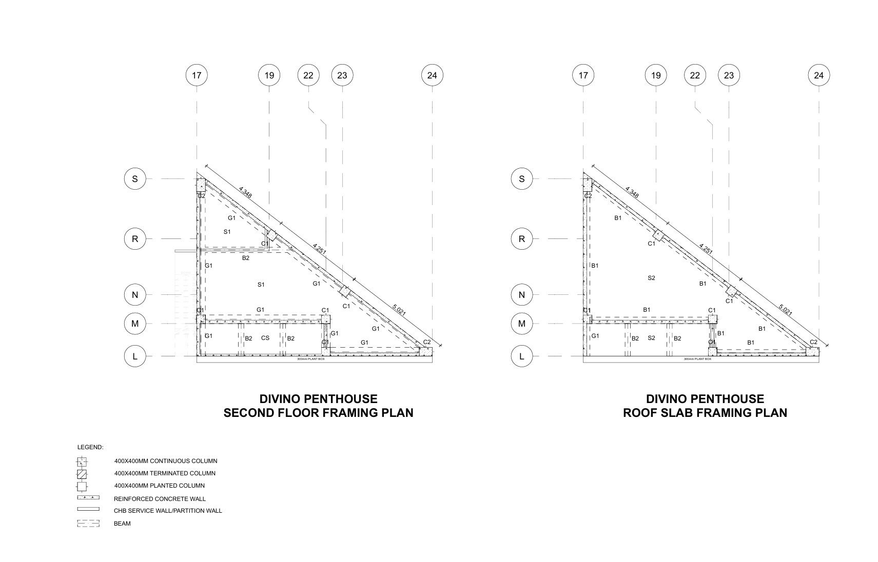Divino Penthouse Framing Plan.png