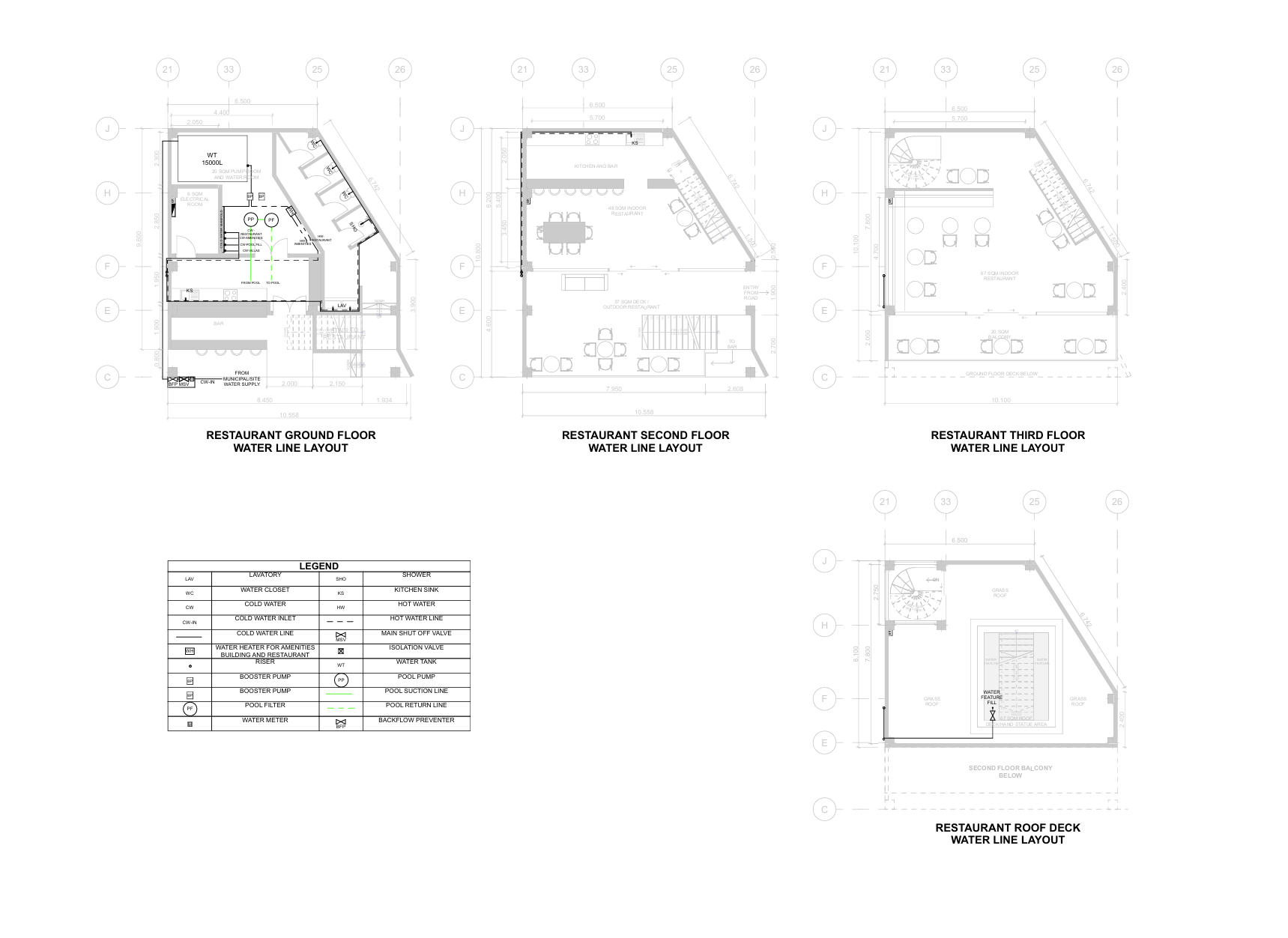 Restaurant Water Line Layout.png