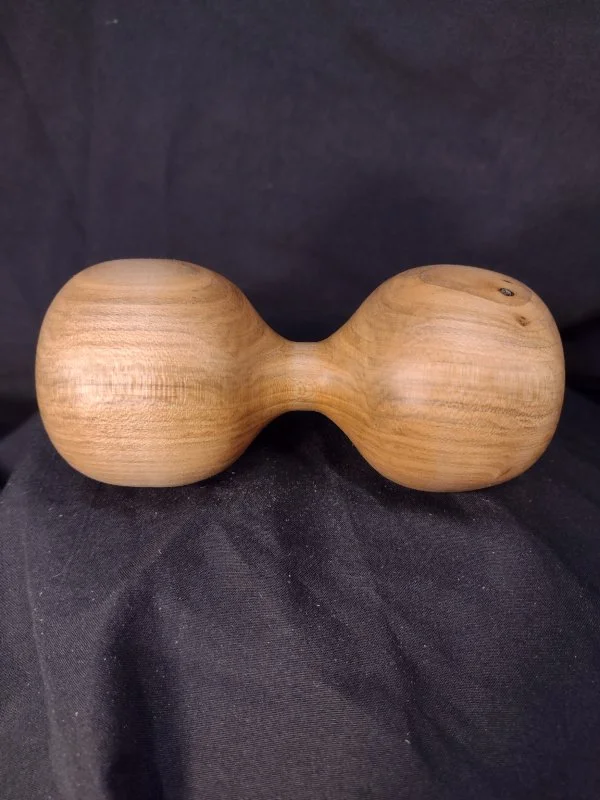 A wooden fidget