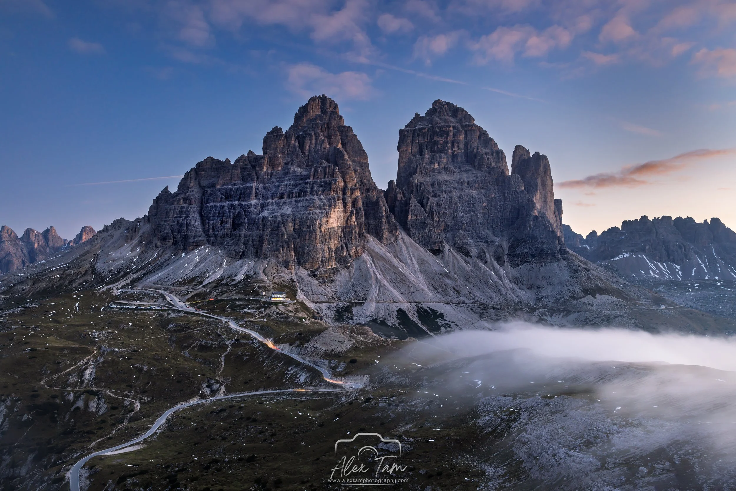 Cadini di Misurina fog