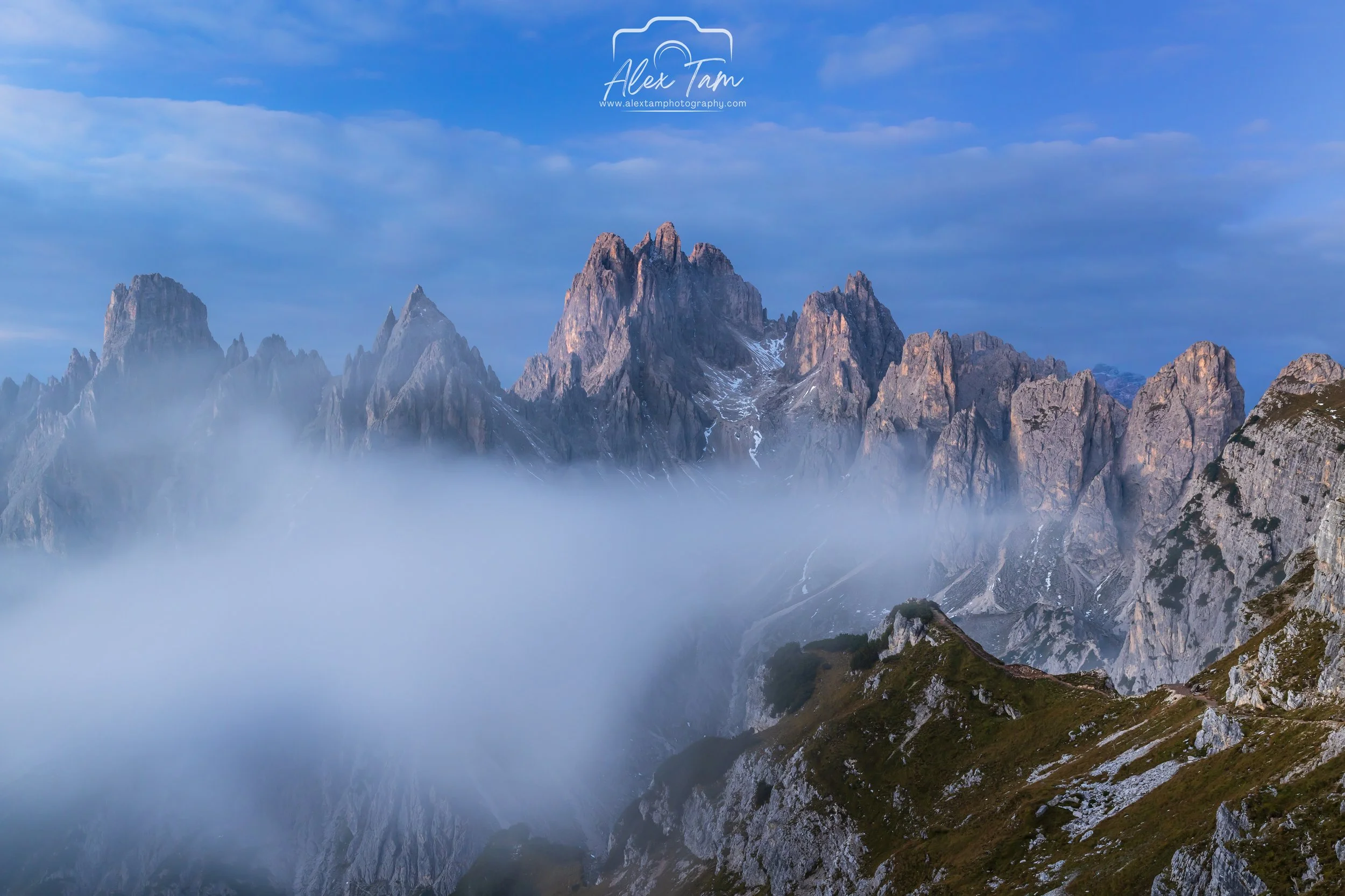 Misurina dawn fog
