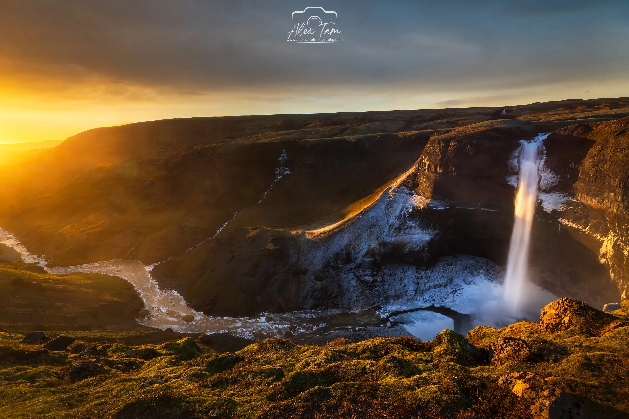 Háifoss means “High Waterfall” in Icelandic.