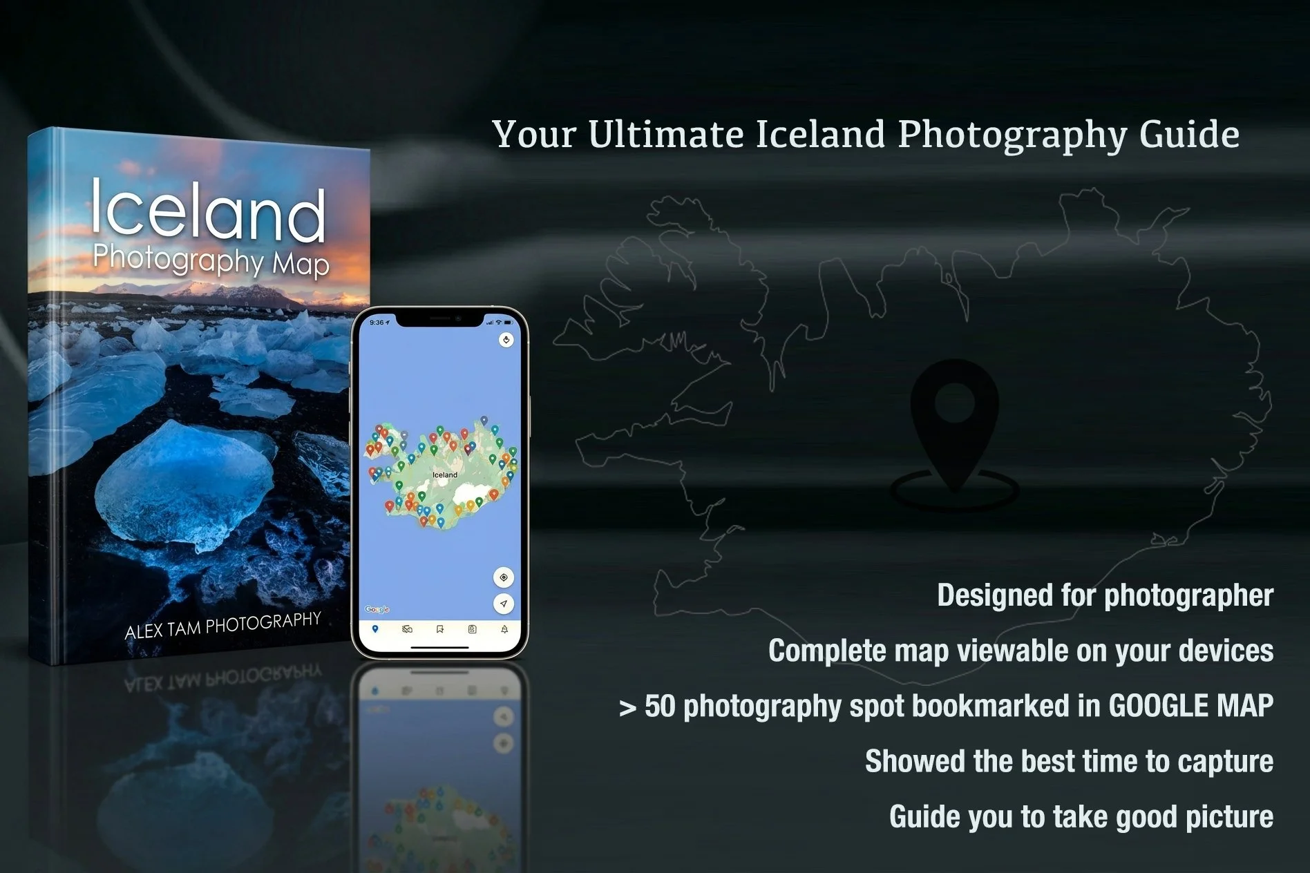 Iceland Photography Map
