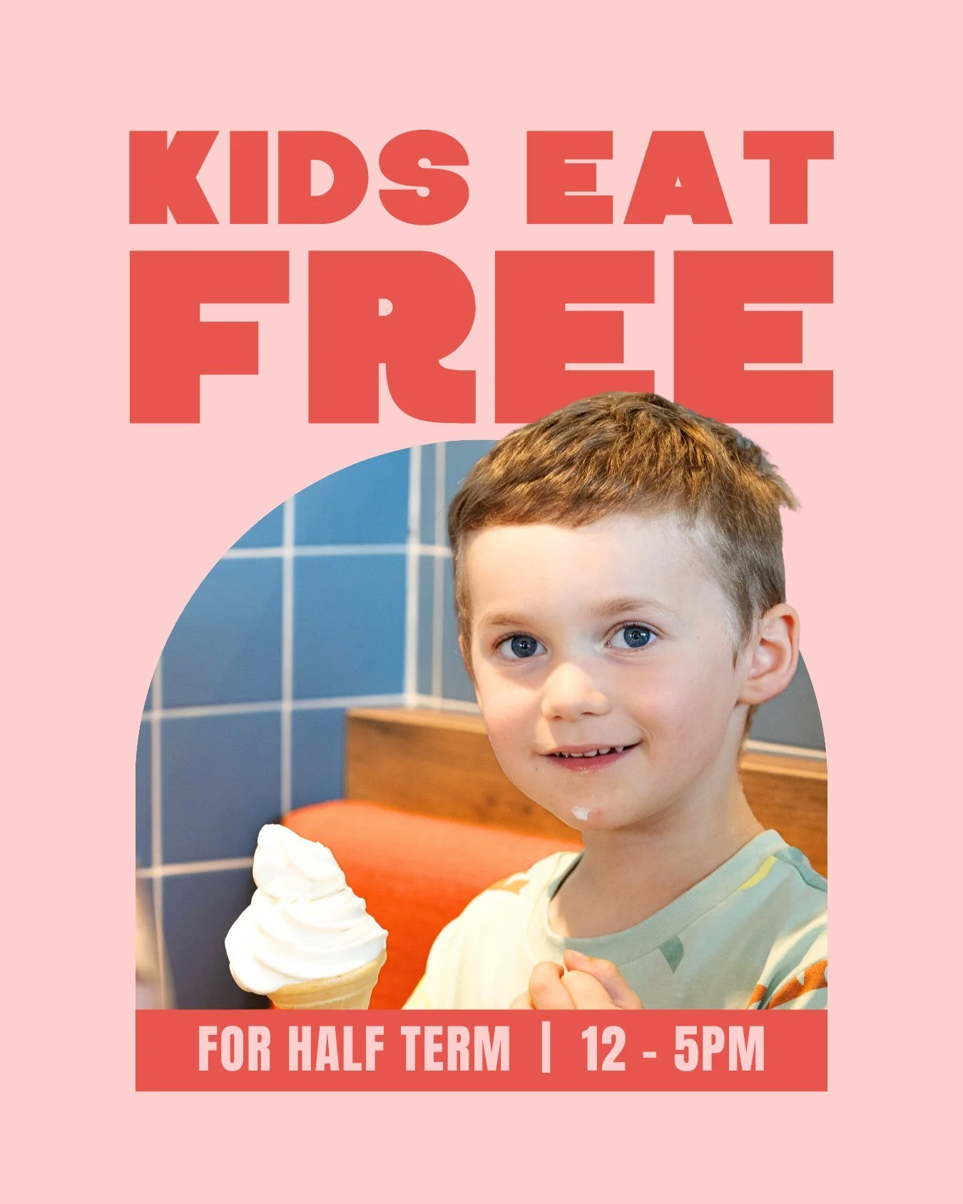 Kids eat free this half term π₯³ Need we say more?
This half term, little ones can tuck into their favourites on the house when grown-ups order a main.
With pancakes, toasties, waffles and more on the kids menu, it’s a tasty stop just steps fr