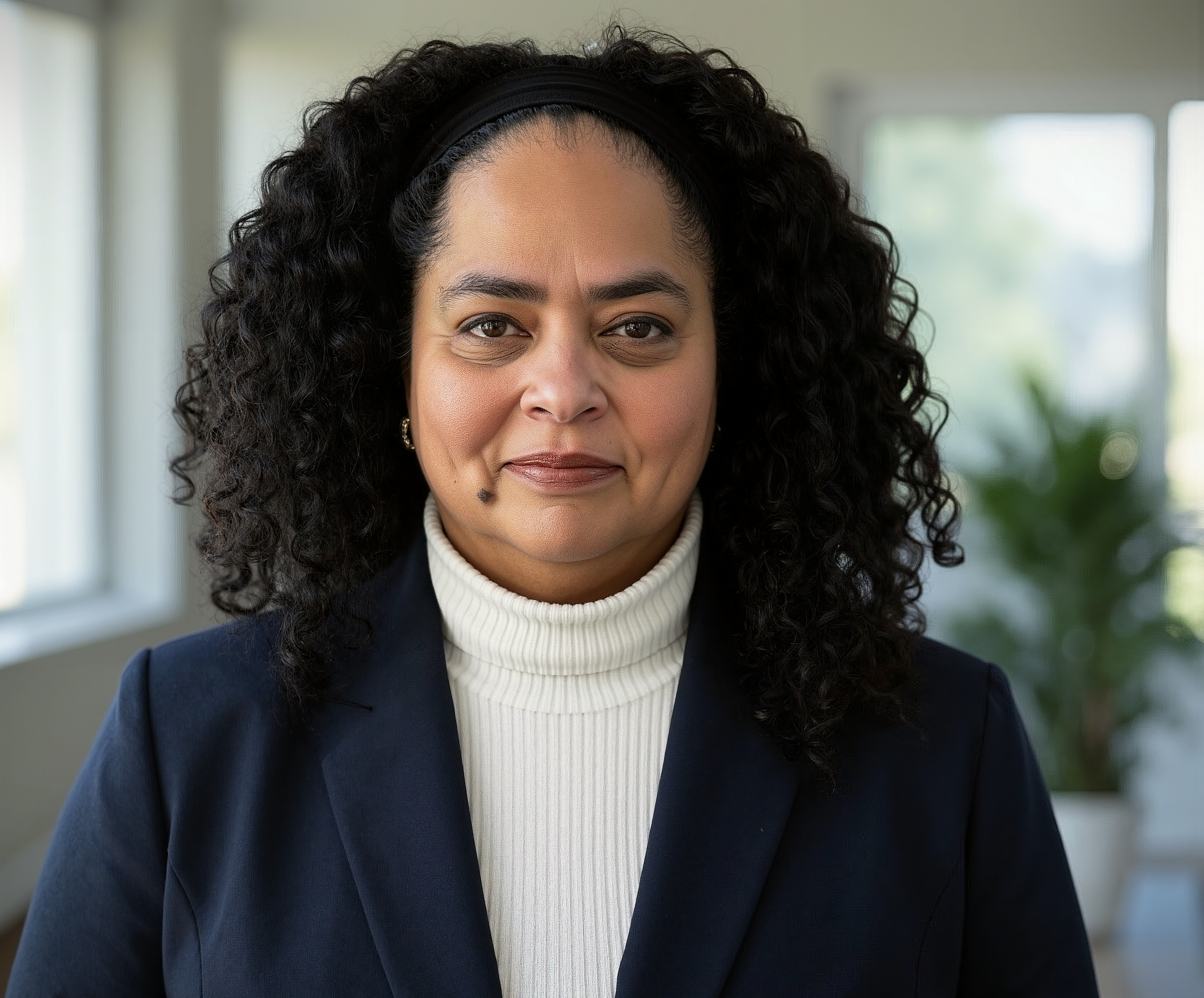 Professional Headshot of Rosa K. Tousent, DNP, APRN, PMHNP-BC, a holistic psychiatric provider in Florida