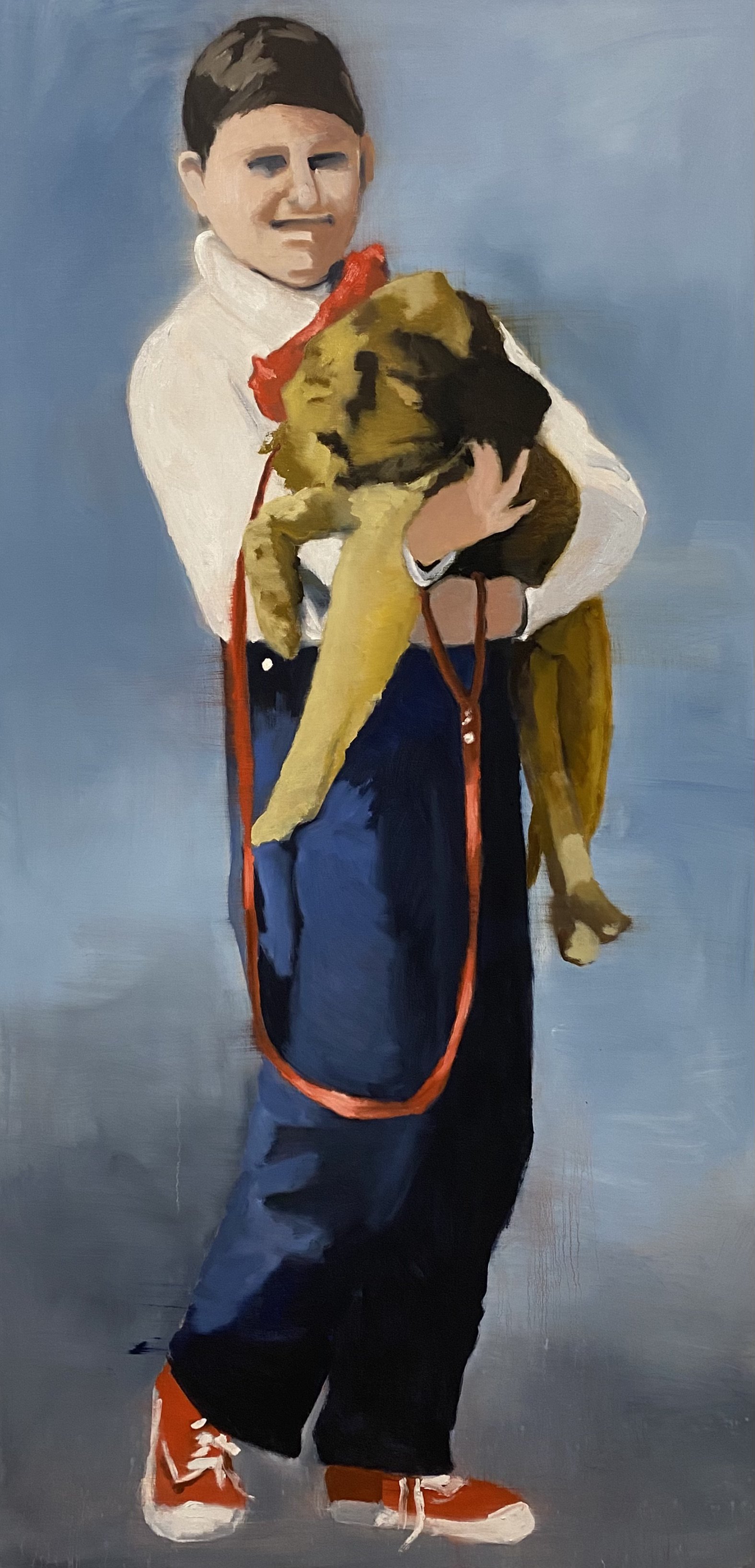 Janey, oil on canvas, 65.5 x 32 in., 2025