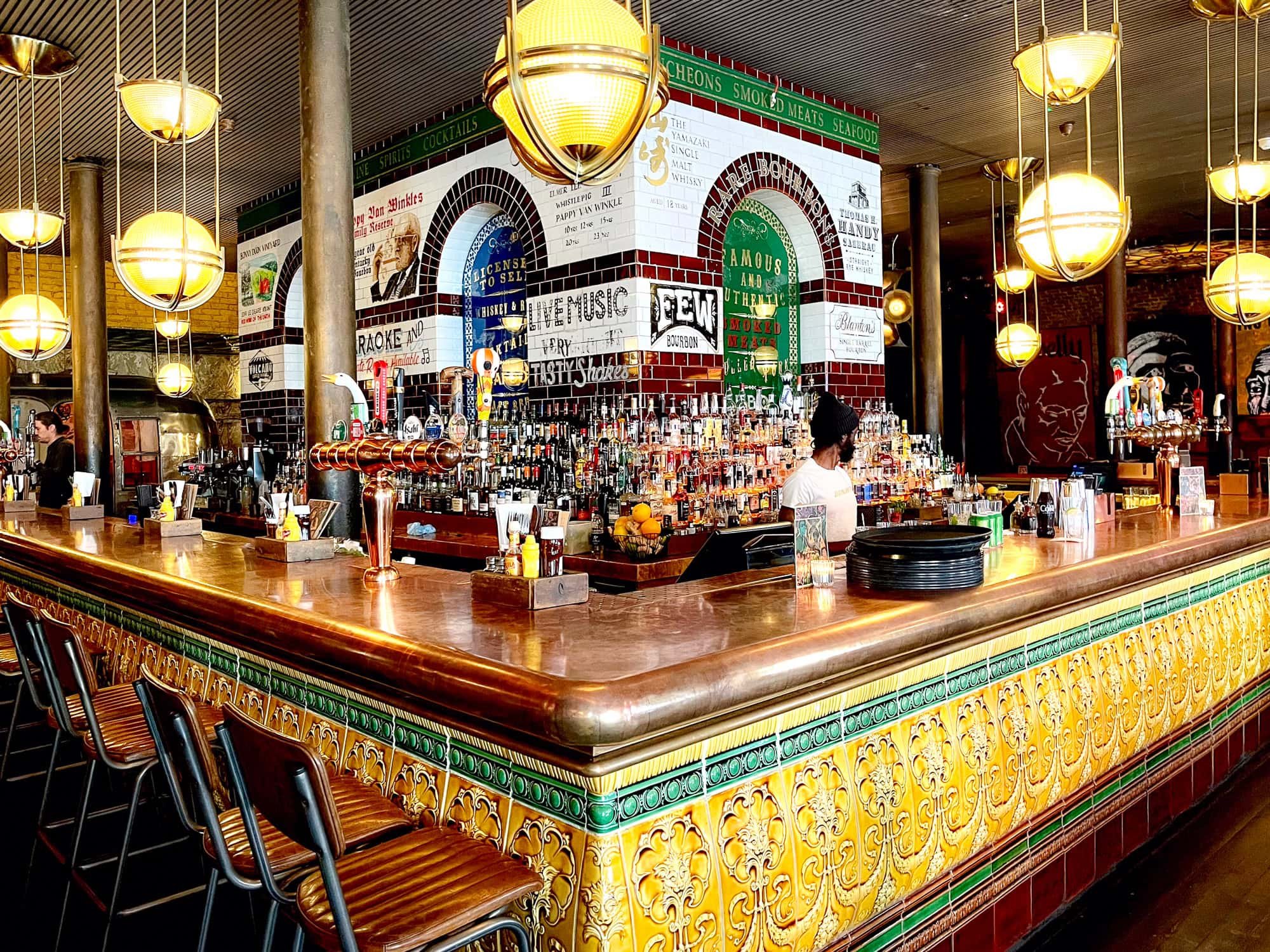 Shoreditch restaurant, London