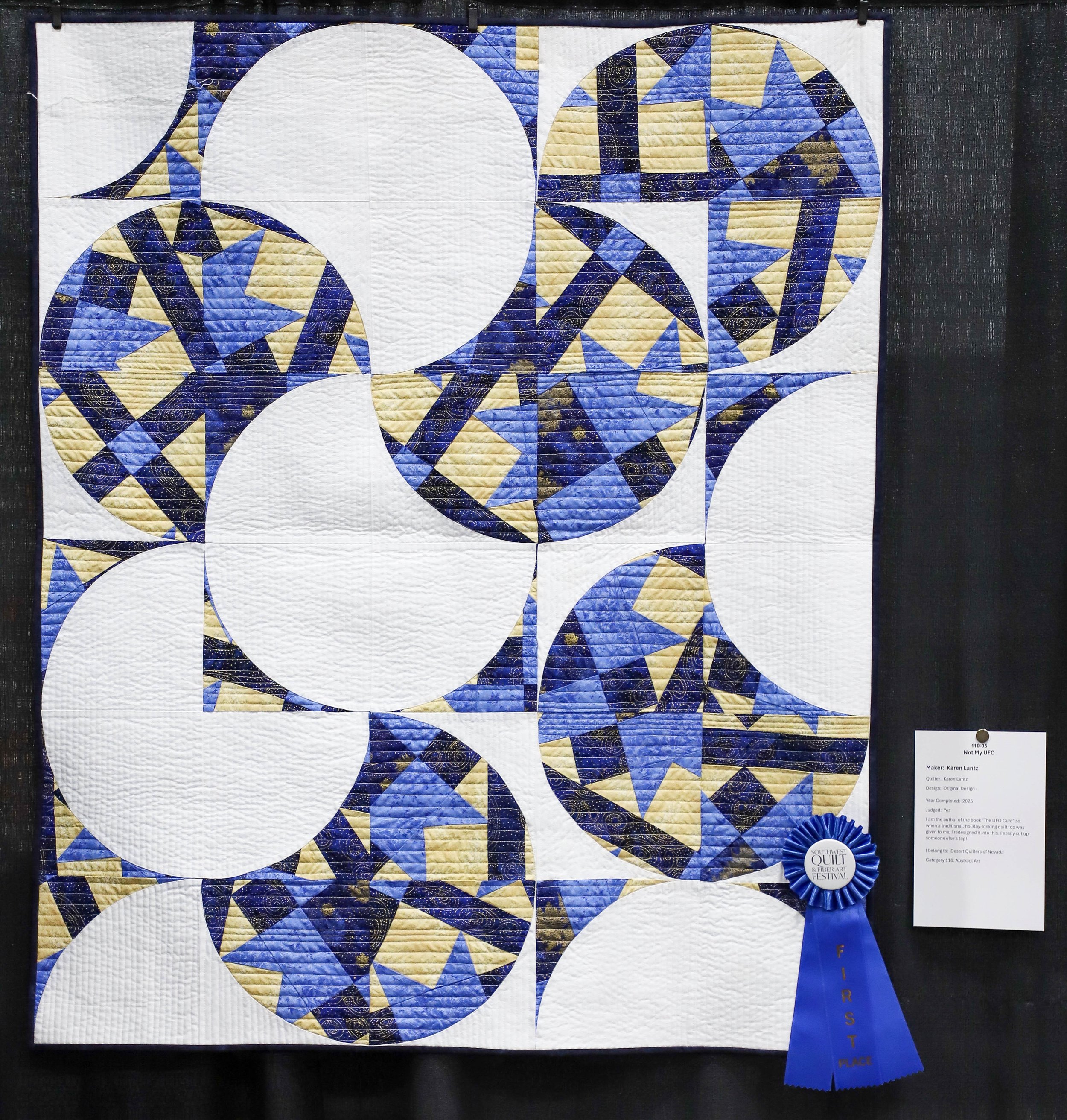 Abstract Art 1st Place - Karen Lantz - Not my UFO