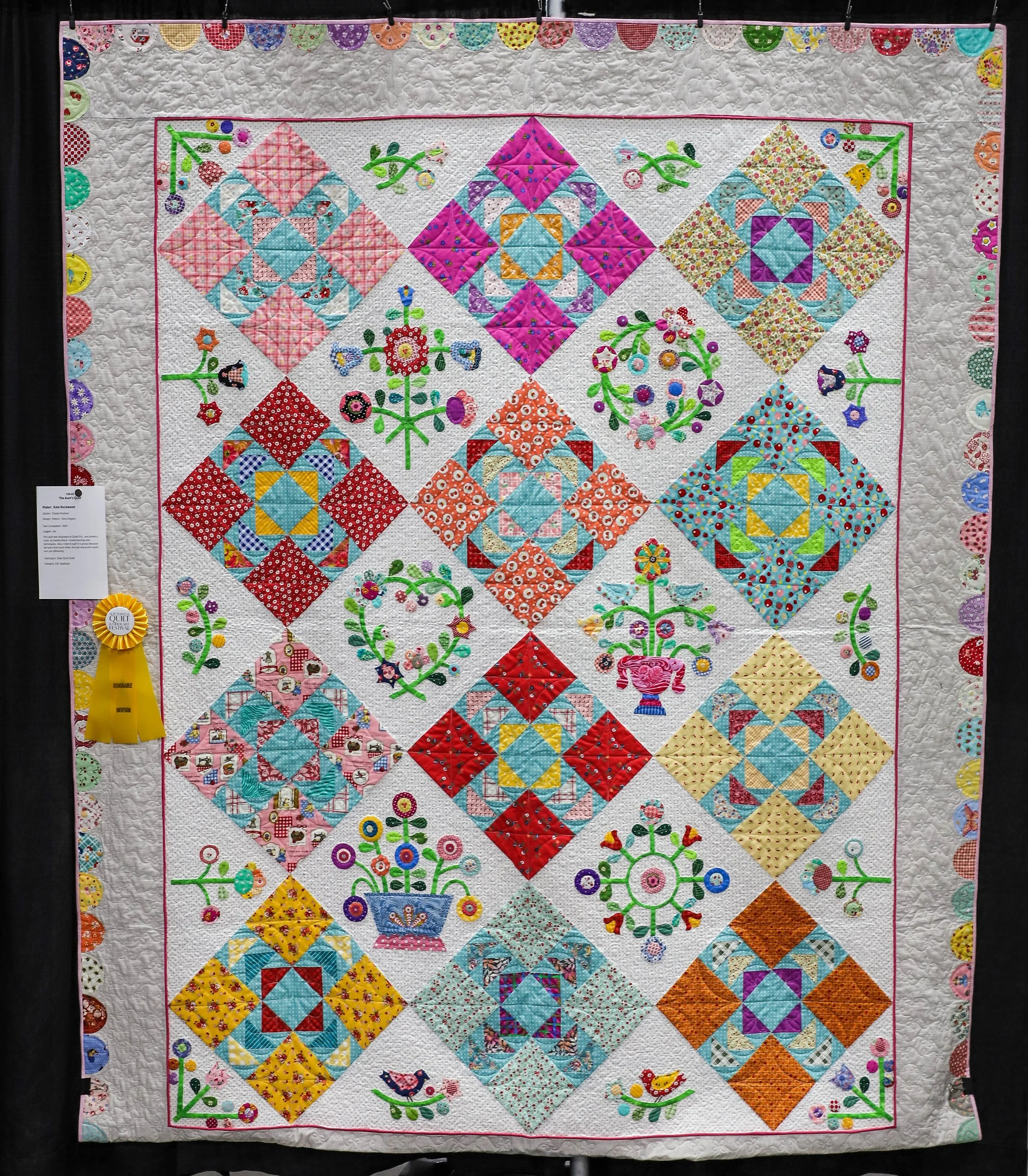 Applique HM - Kate Rockwood - The Aunt's Quilt