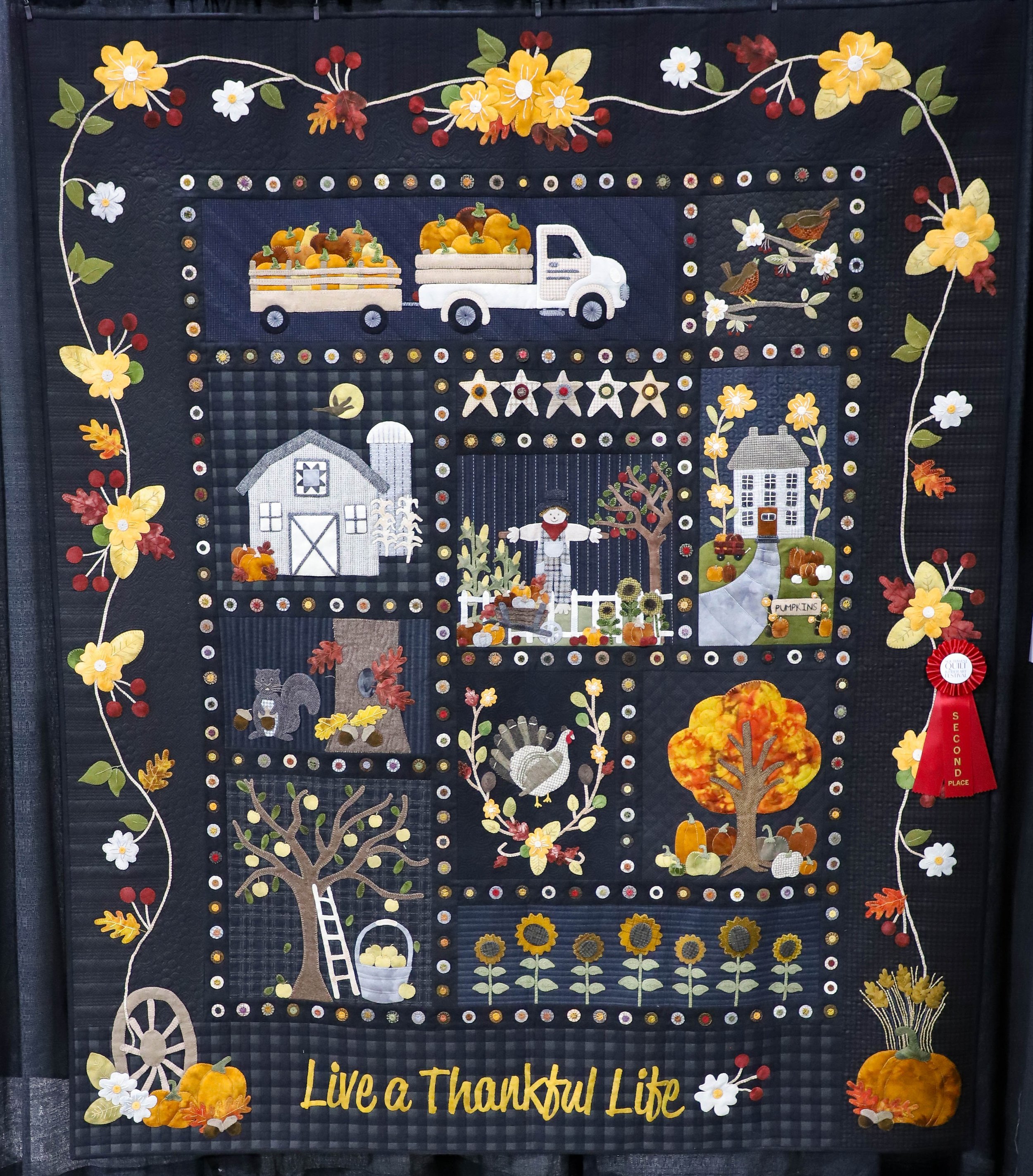 Wool Kits 2nd Place - Donna Nigh - Live a Thankful Life