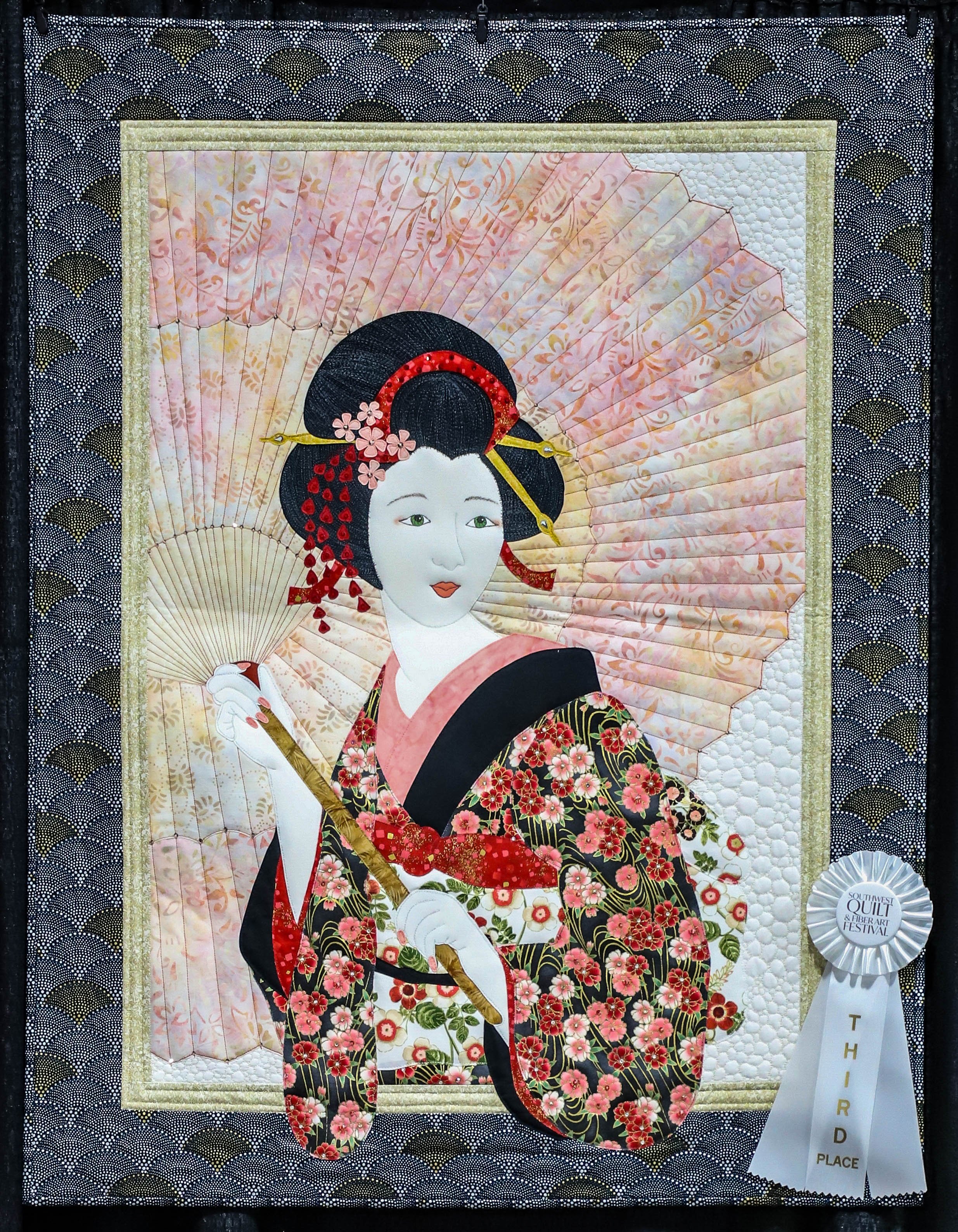 Pictorial Art 3rd Place - Donna Bromley - Geisha Girl