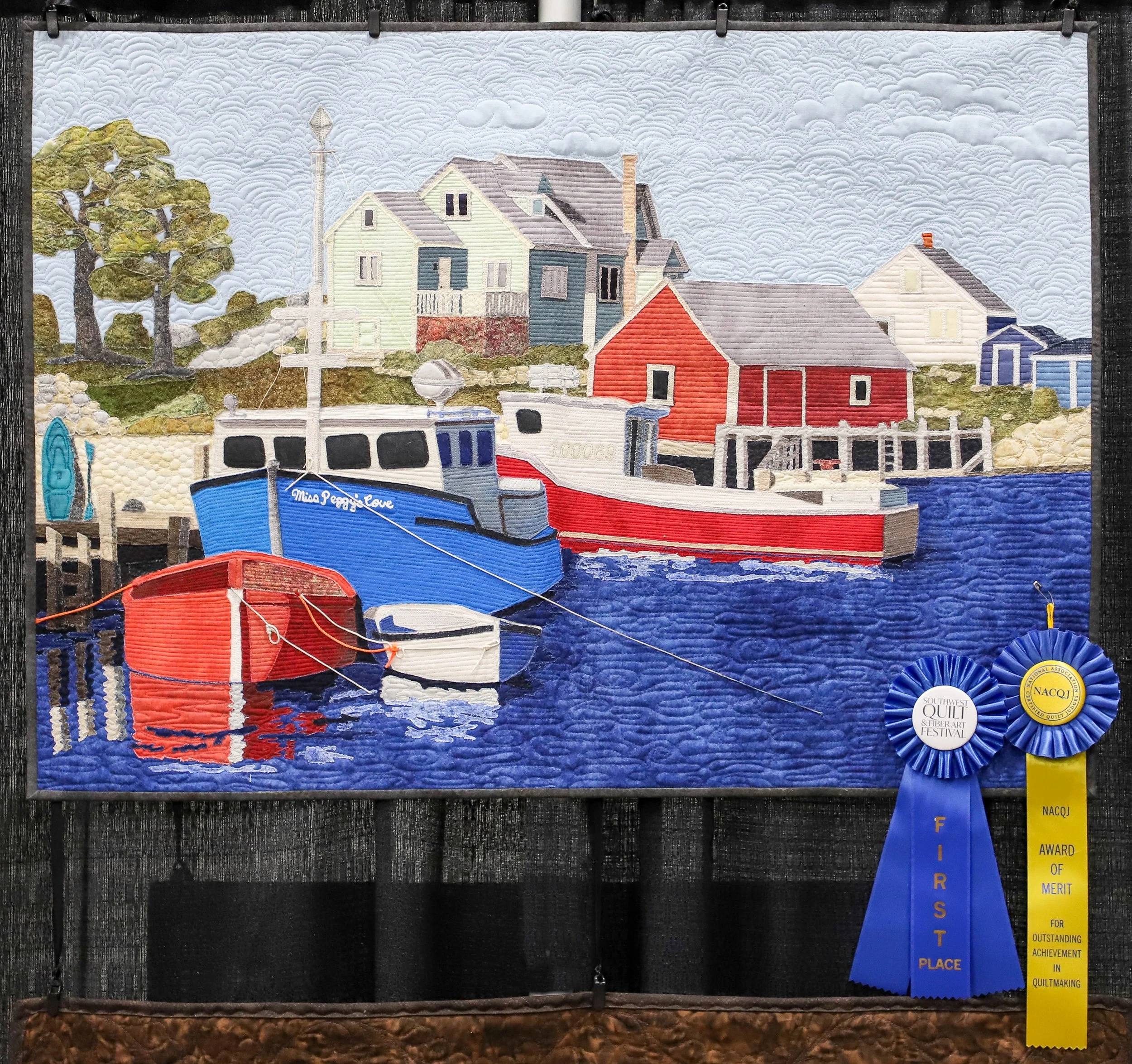 Pictorial Art 1st Place & NACQJ - Brenda Wey - Peggy's Cove