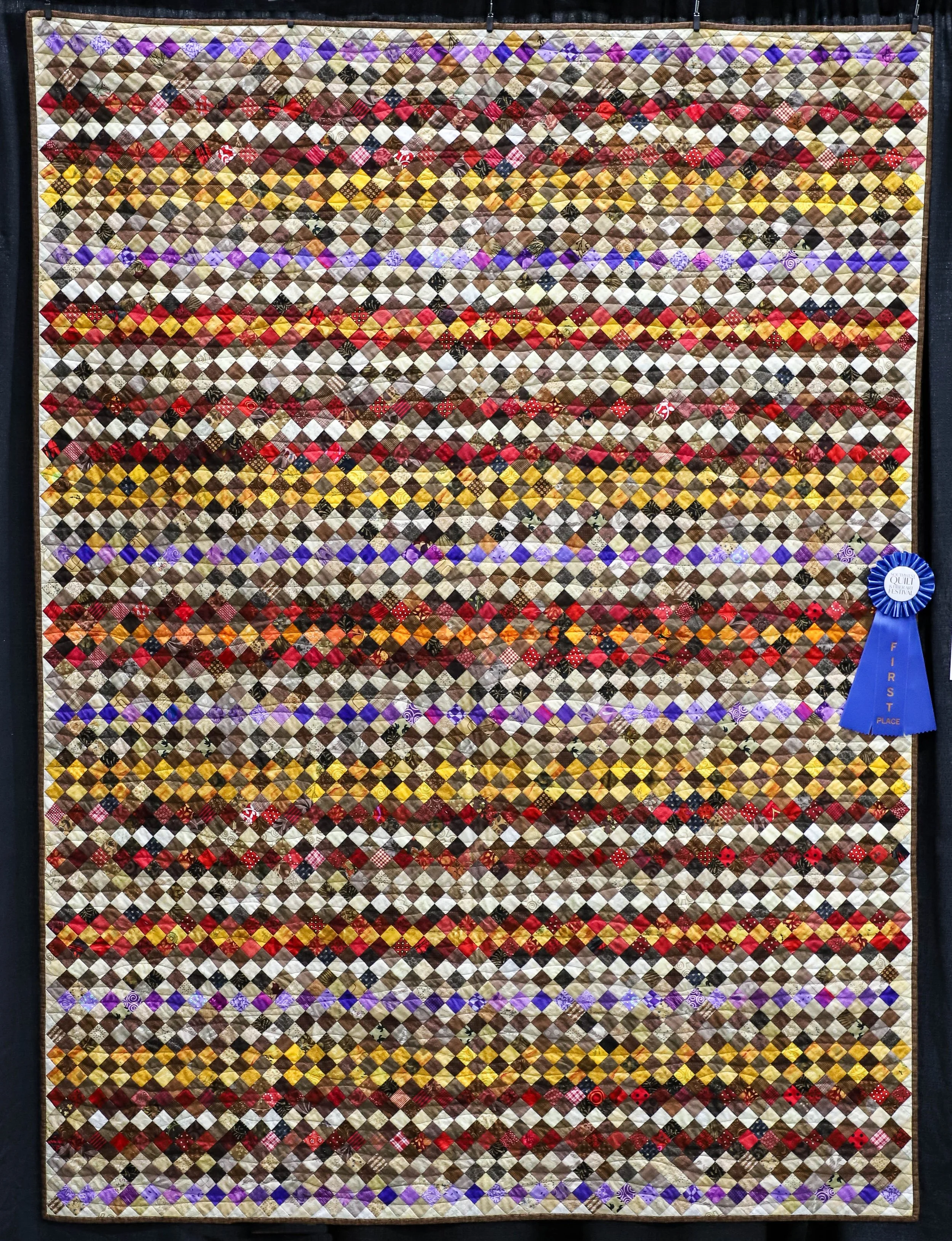 Pieced Medium 1st Place - Odile Strauss-Dortch - Tapestry
