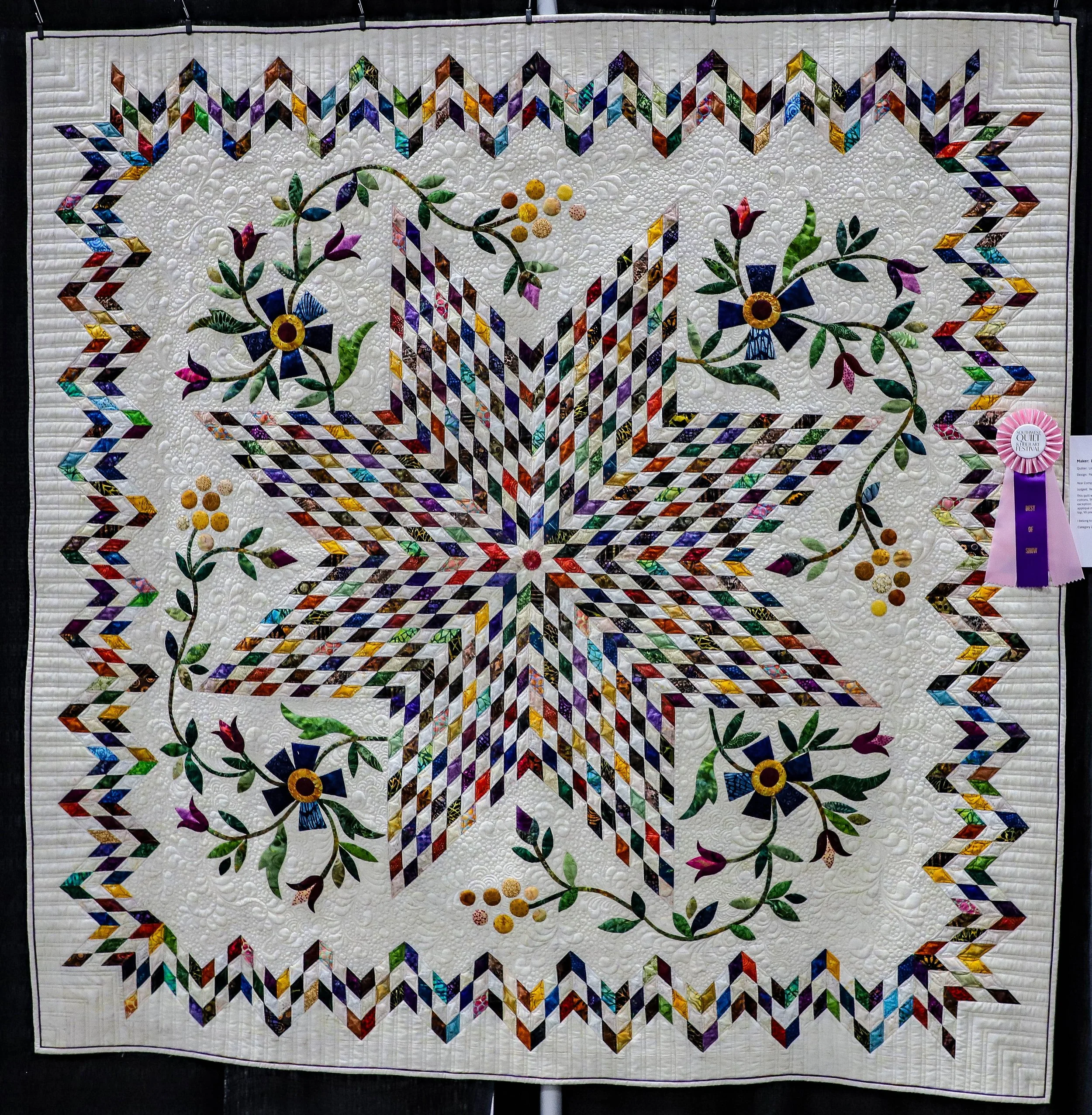 Best of Show  - Linda Brown - "Diamonds Are Forever"