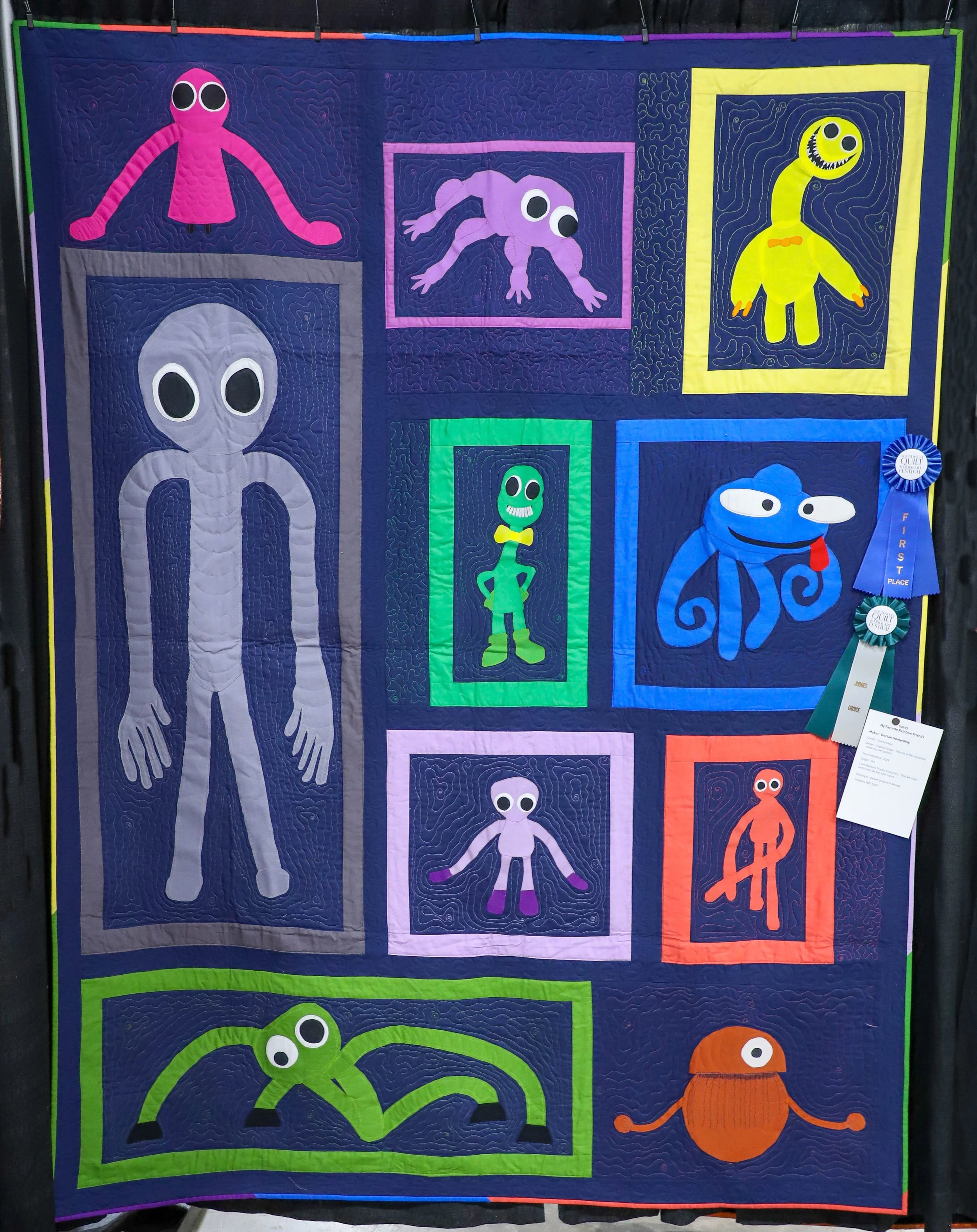 Judges Choice & Youth 1st Place - Declan
Homerding - My Rainbow Friends