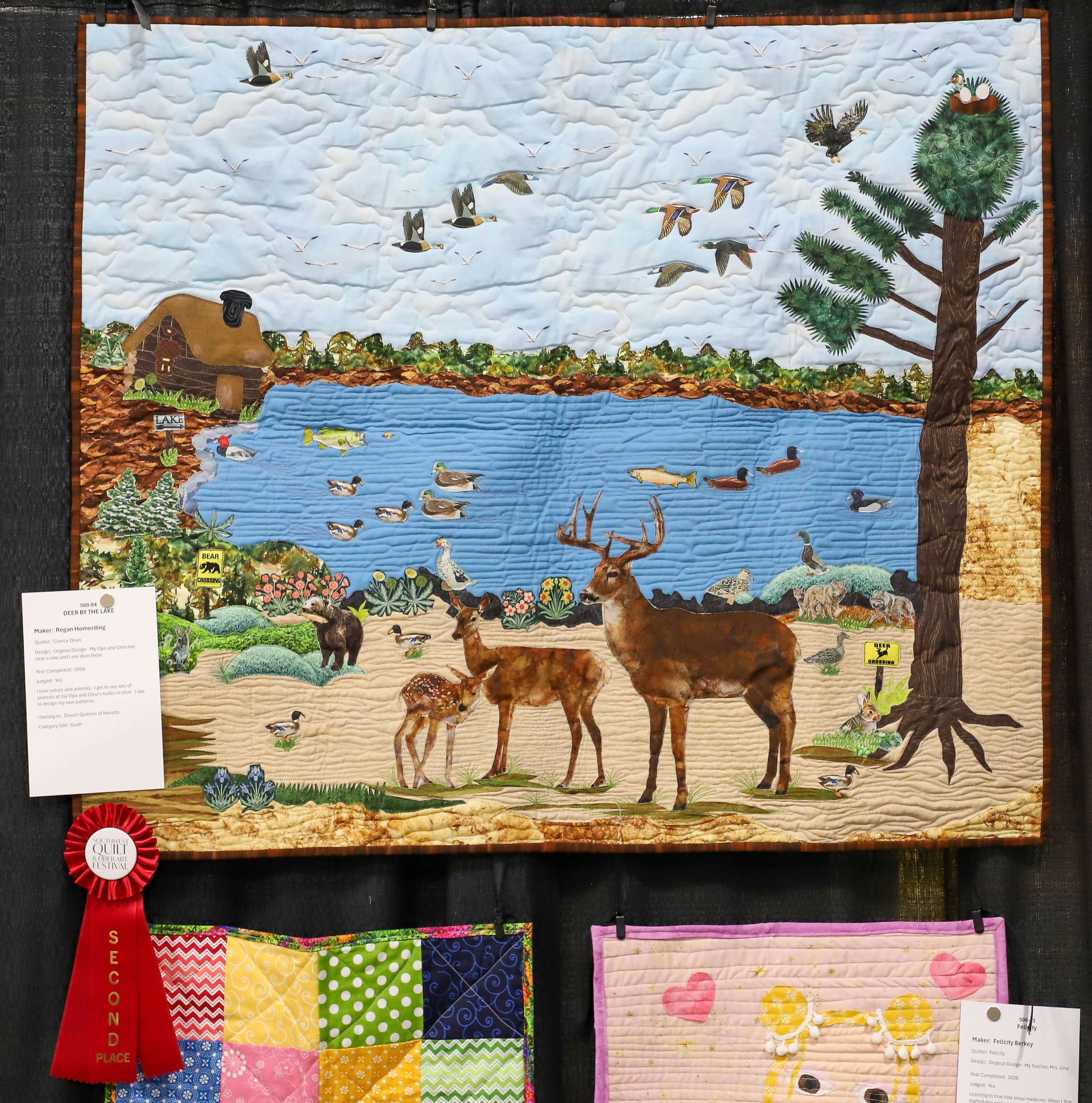 Youth 2nd Place - Regan Homerding - Deer by the Lake