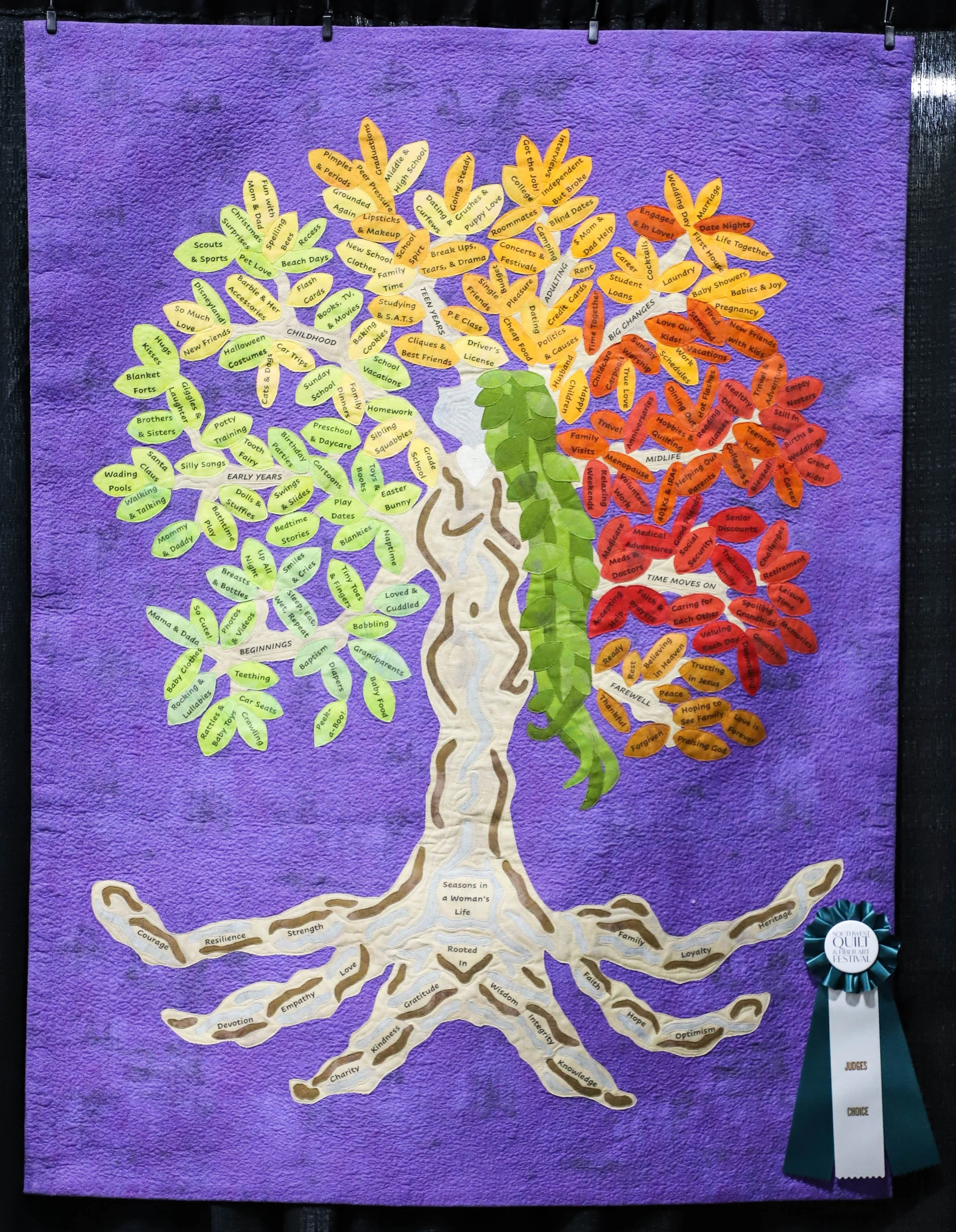 Judges Choice - Marilyn Gourley - Seasons in a Woman's Life