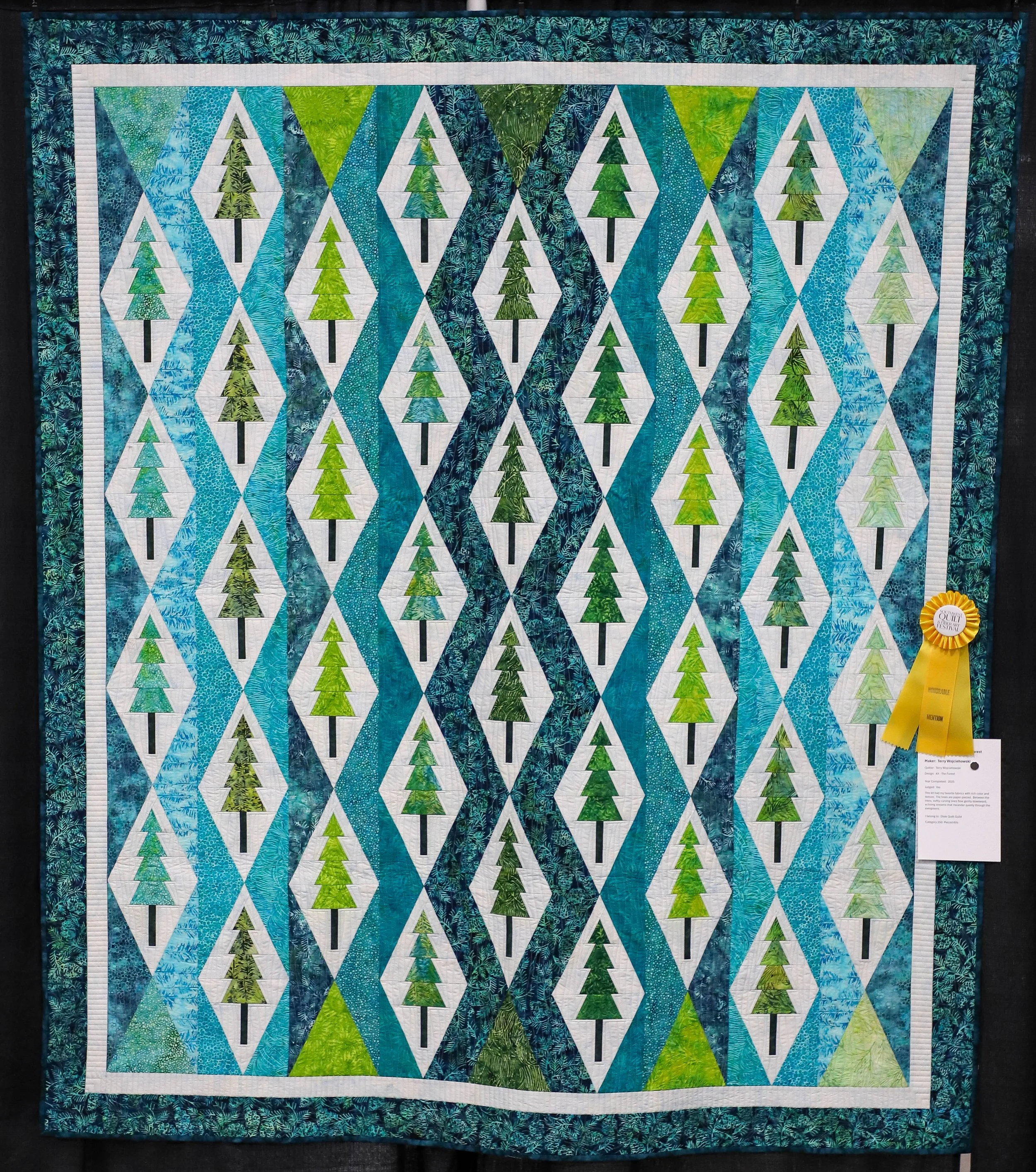 Pieced Kits HM - Terry Wojciehowski - Streams Through The Forest
